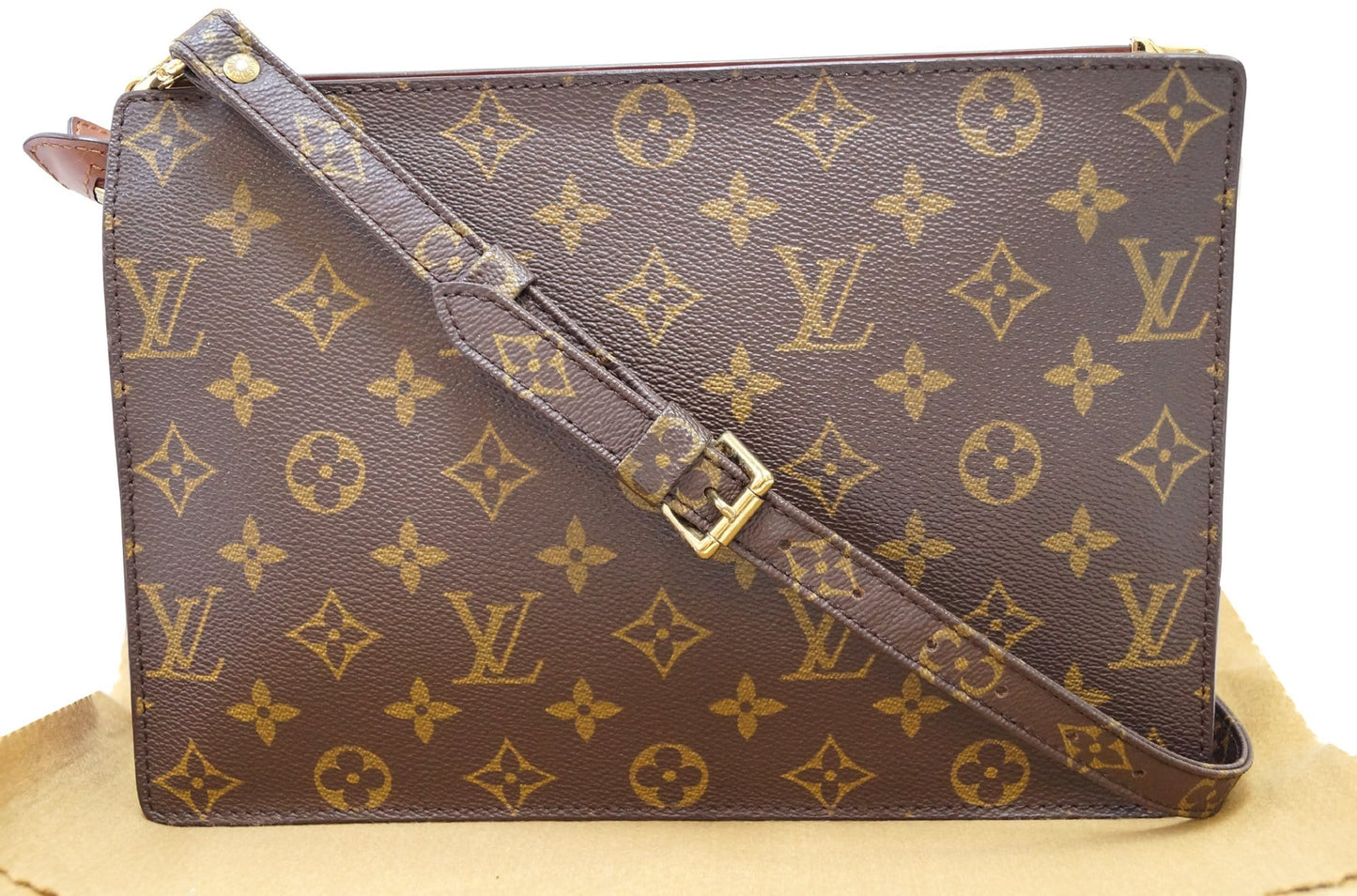Louis Enghien Shoulder Bag Canvas Monogram