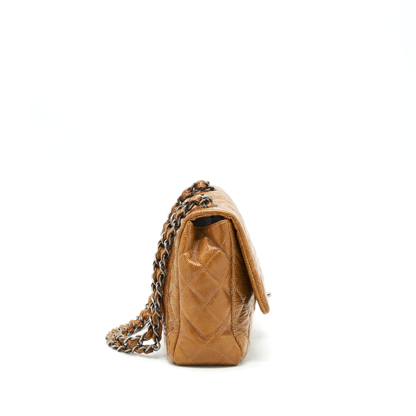 Chanel Seasonal Flap Caramel SHW Shoulder Bag
