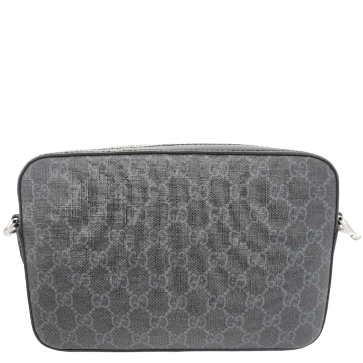 Gucci Azalea Retro Interlocking Supreme Shoulder Bag Canvas Black