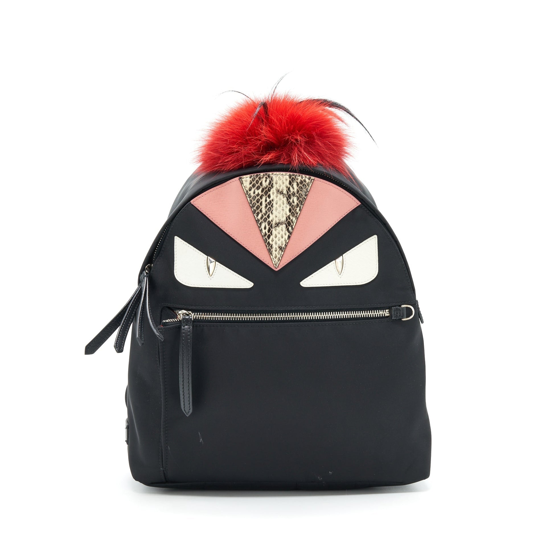 Fendi Monster Backpack Black