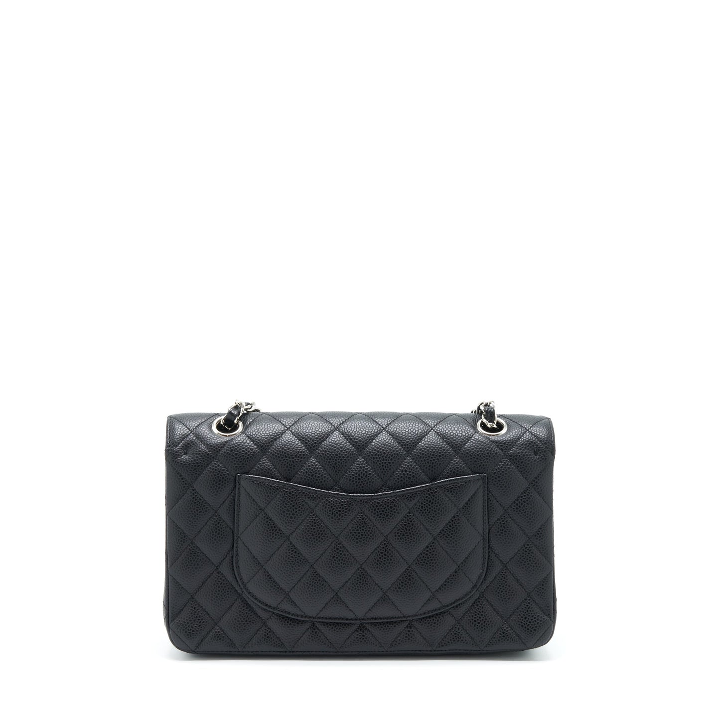 Chanel Classic Flap Caviar SHW Black Shoulder Bag