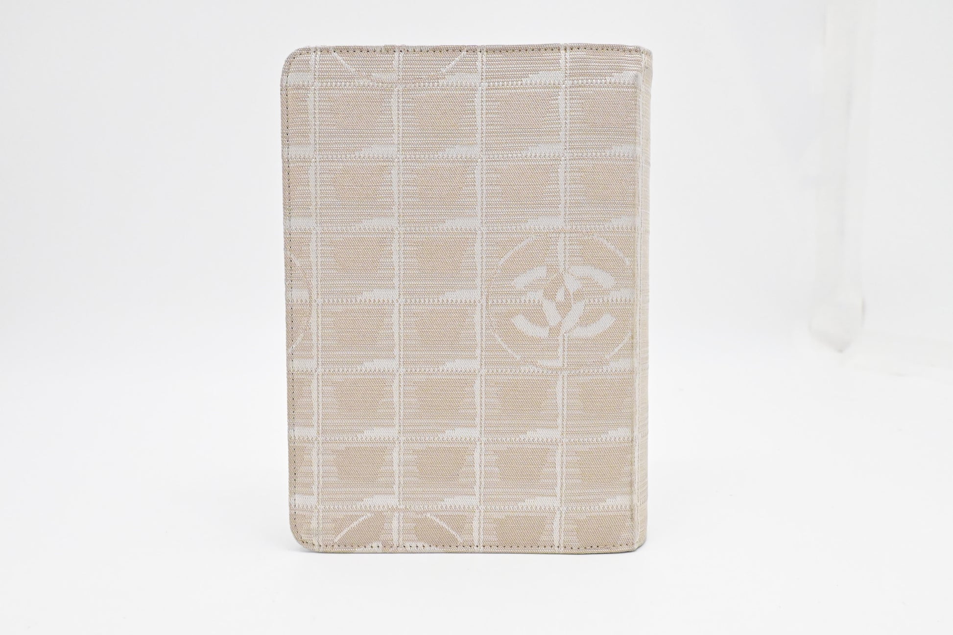 Chanel Agenda New Line Beige Canvas Travel Bag