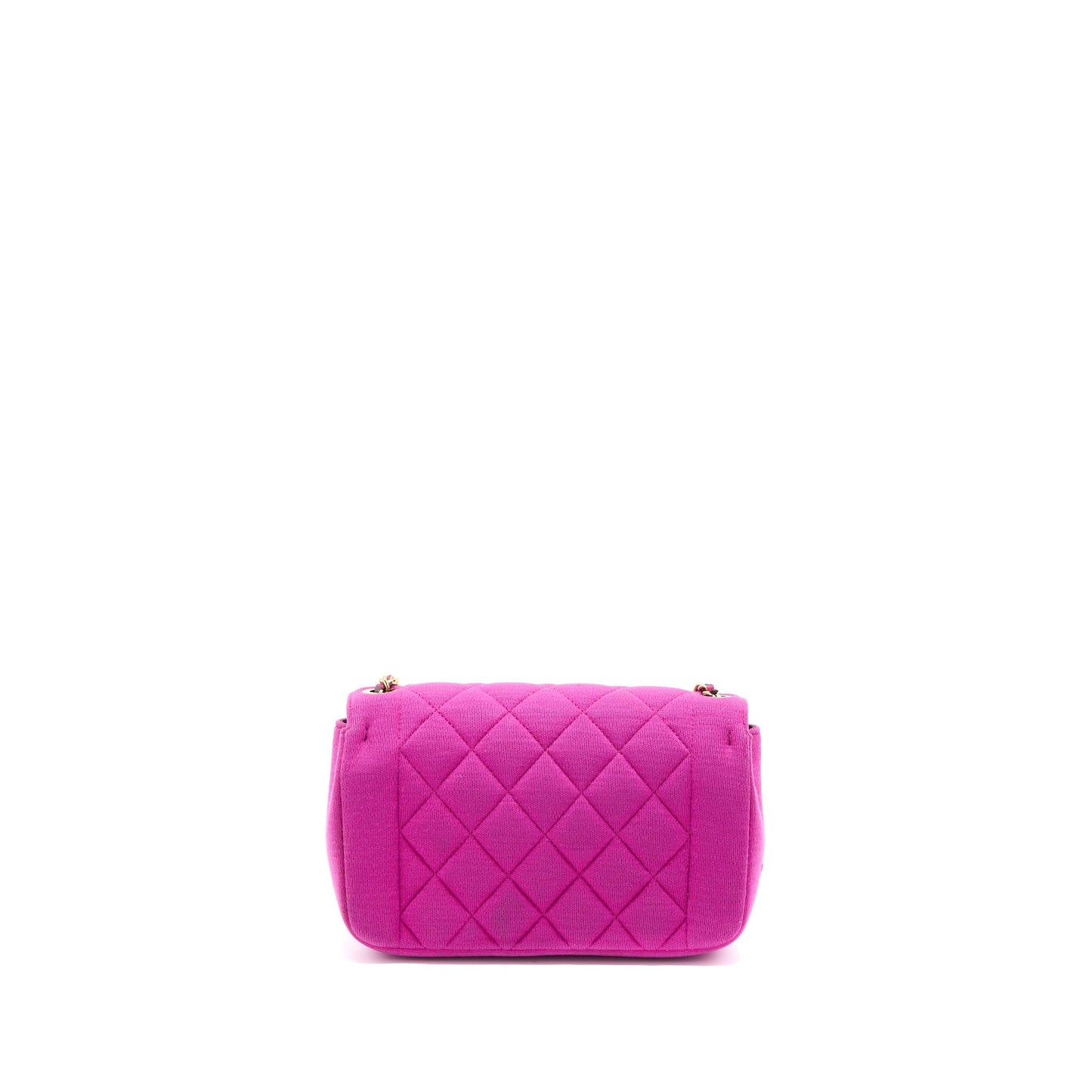 Chanel Seasonal Flap Fabric LGHW Pink Shoulder Bag