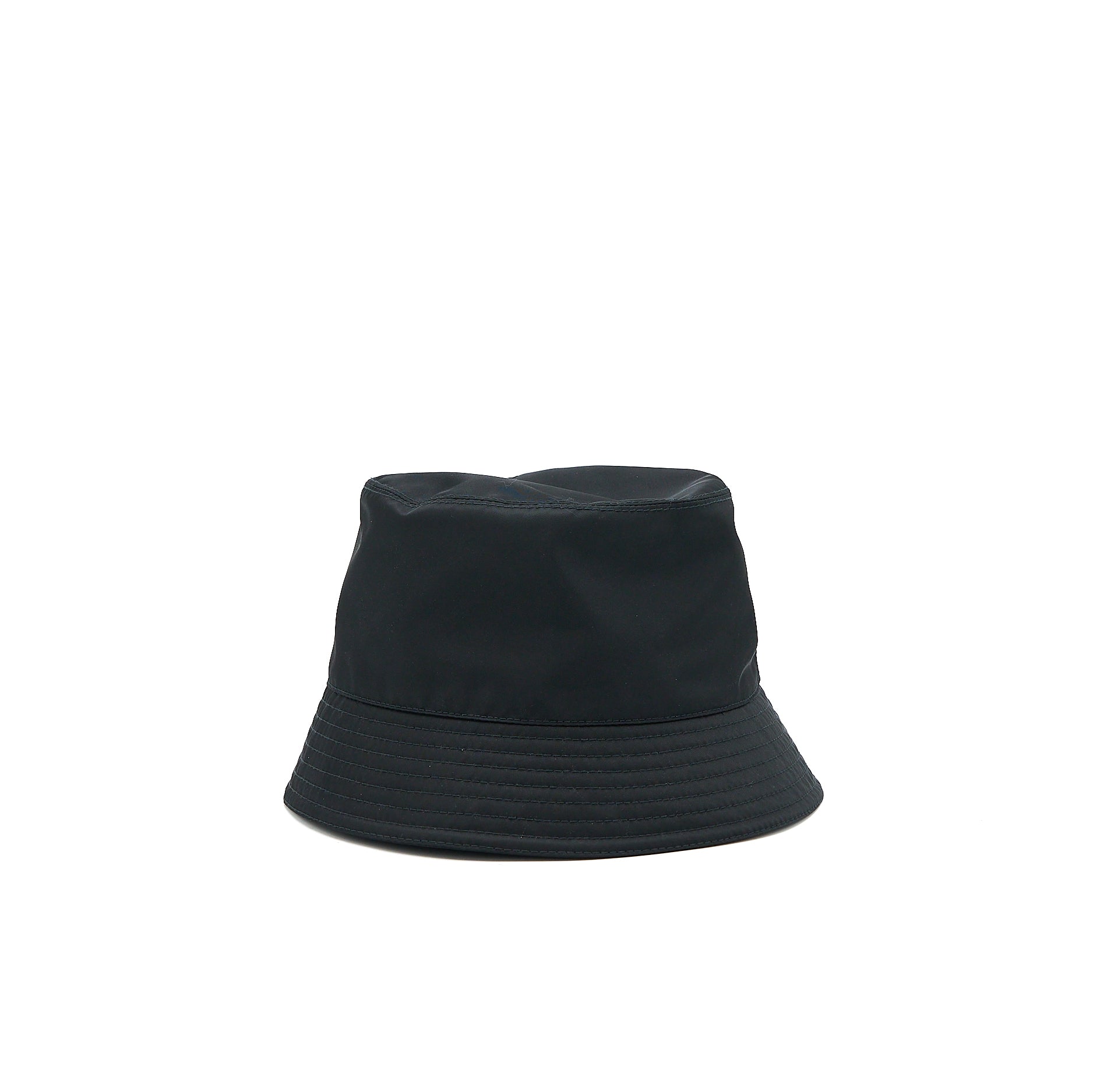 Prada Size S Hat Re Handbag Nylon Black Bucket Bag