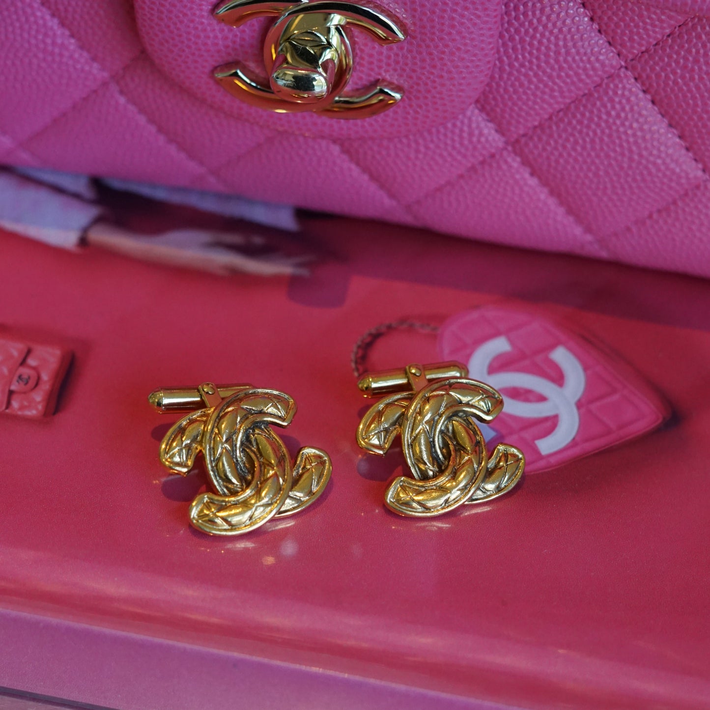 CHANEL CUFFLINKS