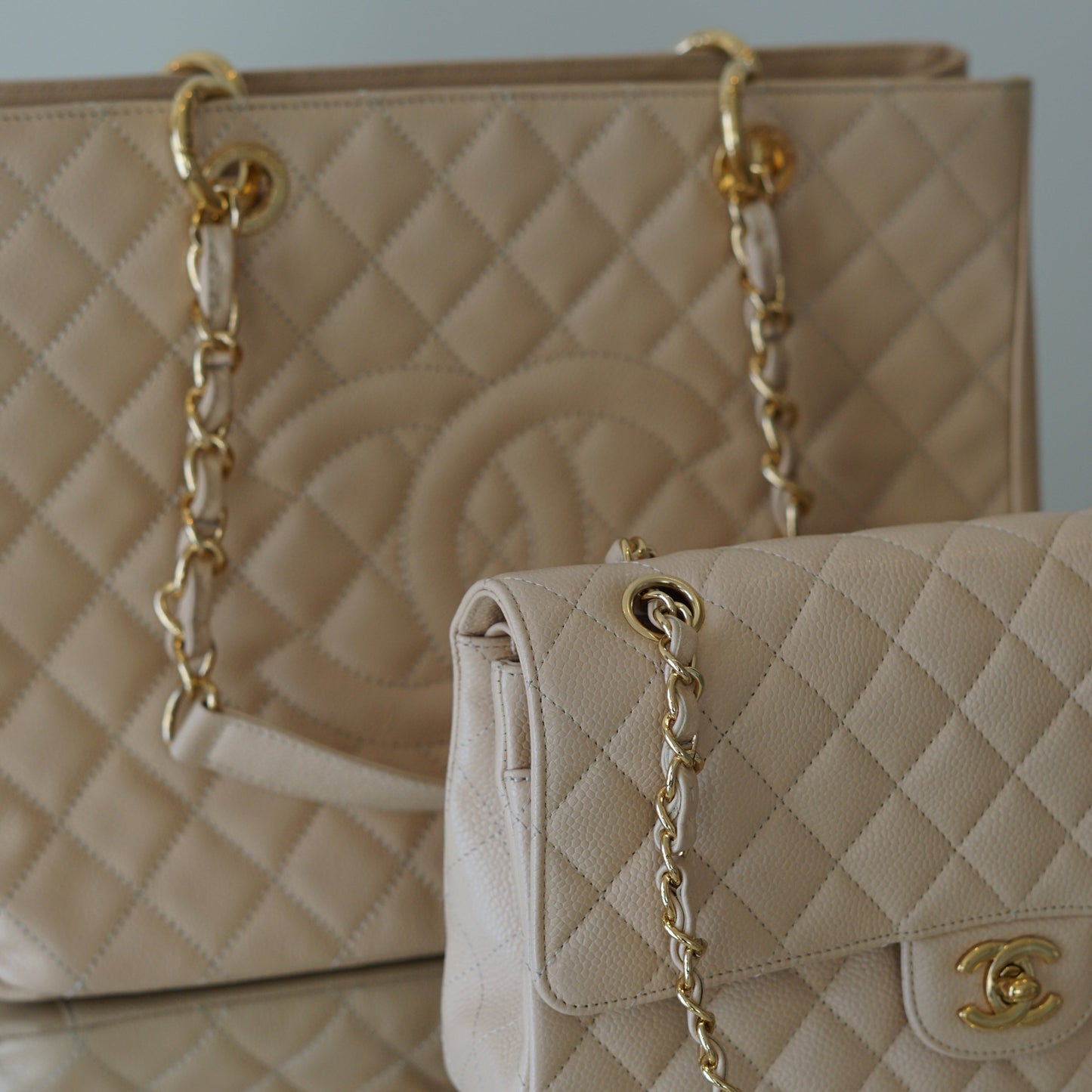 CHANEL GST CAVIAR