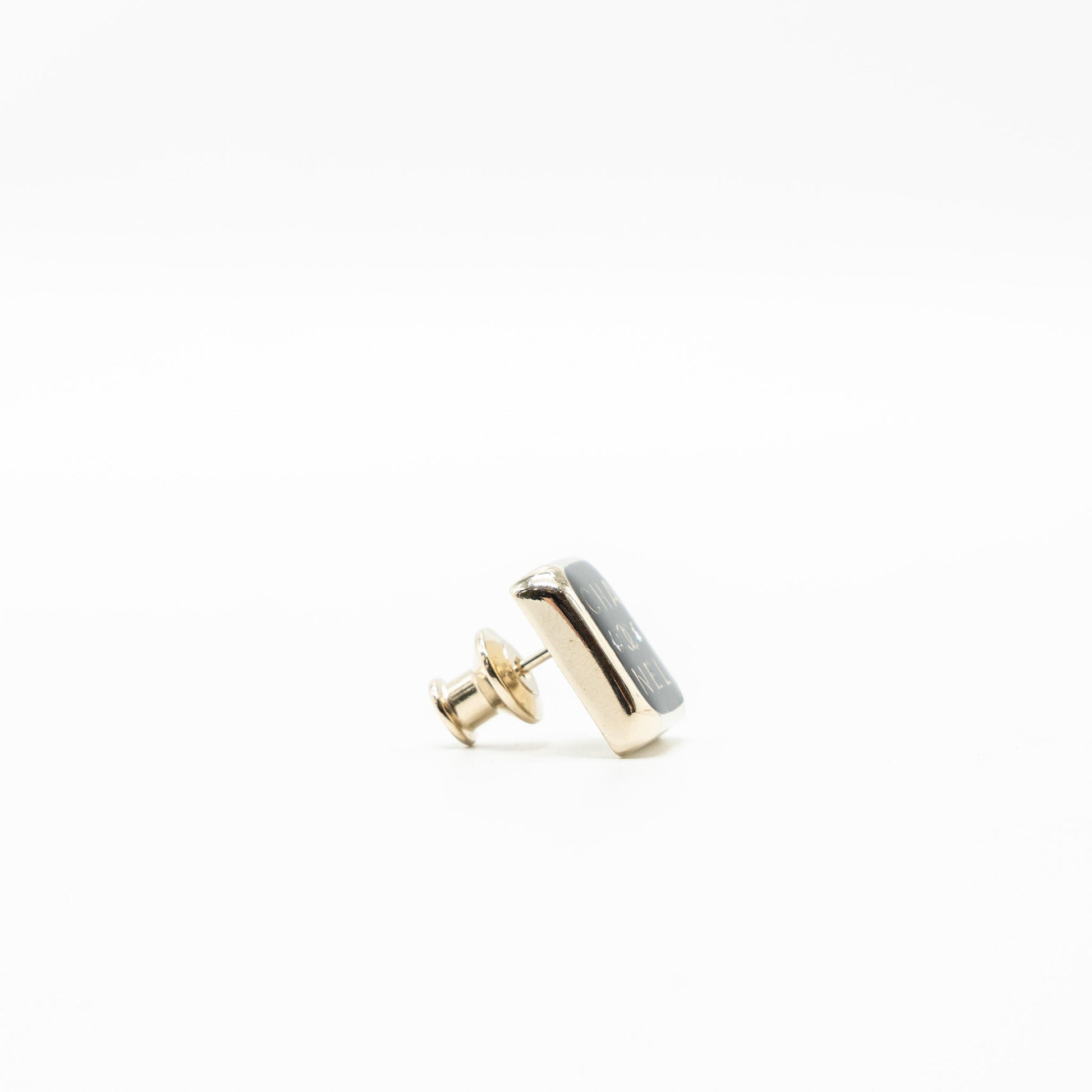 Chanel 3 Pins Square Brooch LGHW Handbag