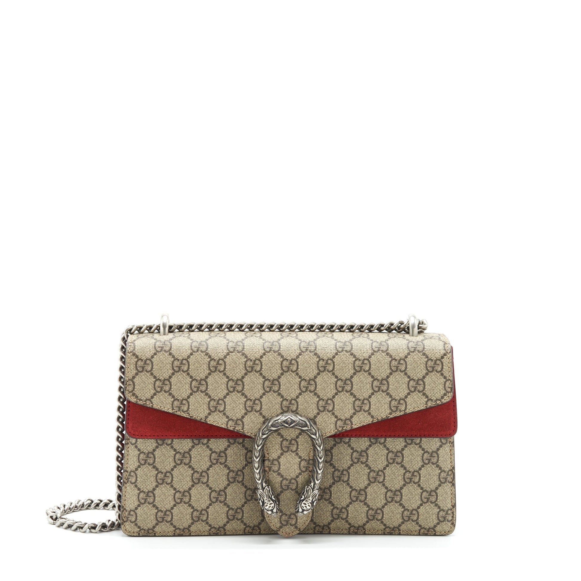 Gucci Dionysus Shoulder Bag Supreme Shw Canvas Red