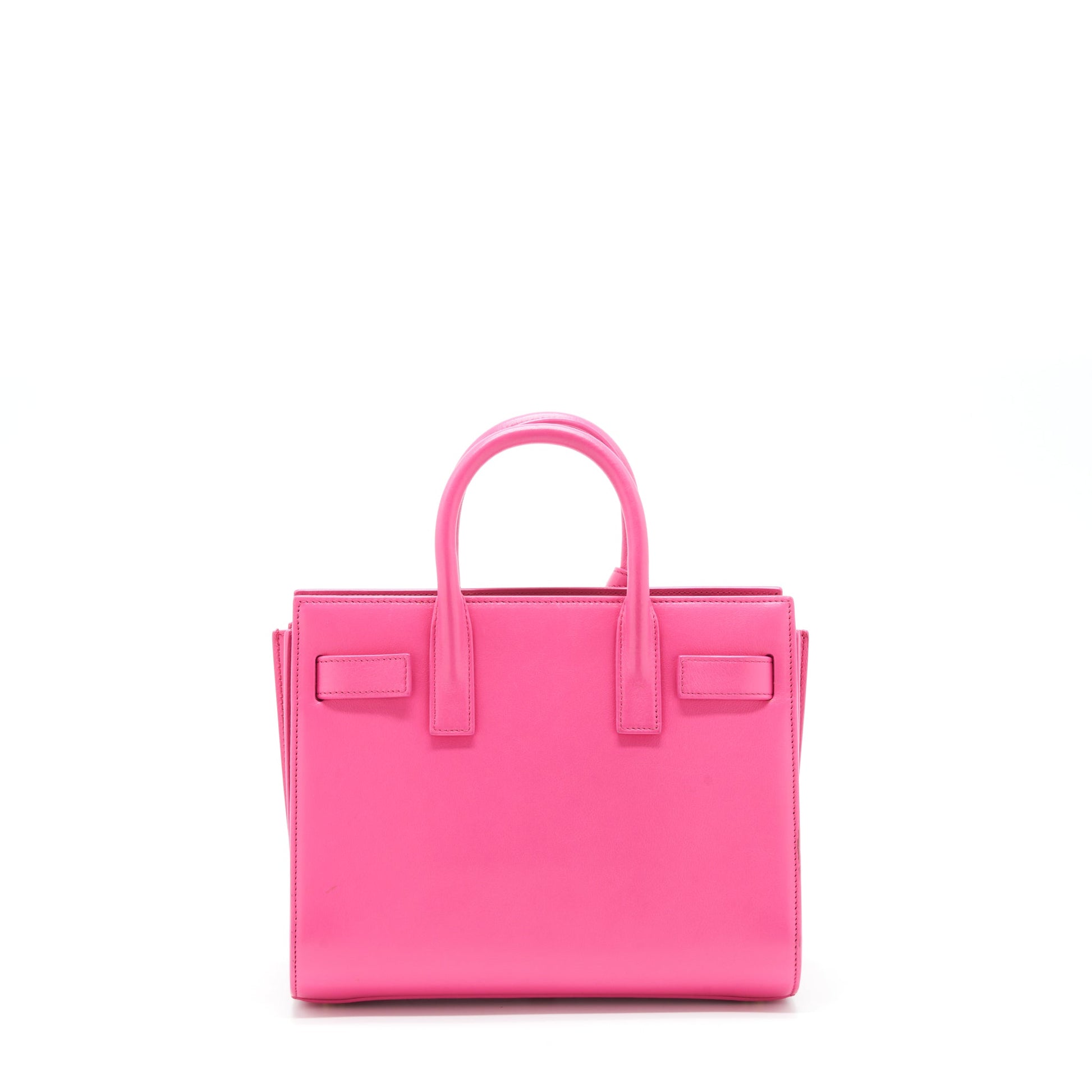 YSL Saint Laurent Nano Sac De Jour Nano Calfskin Travel Pink Travel Bag
