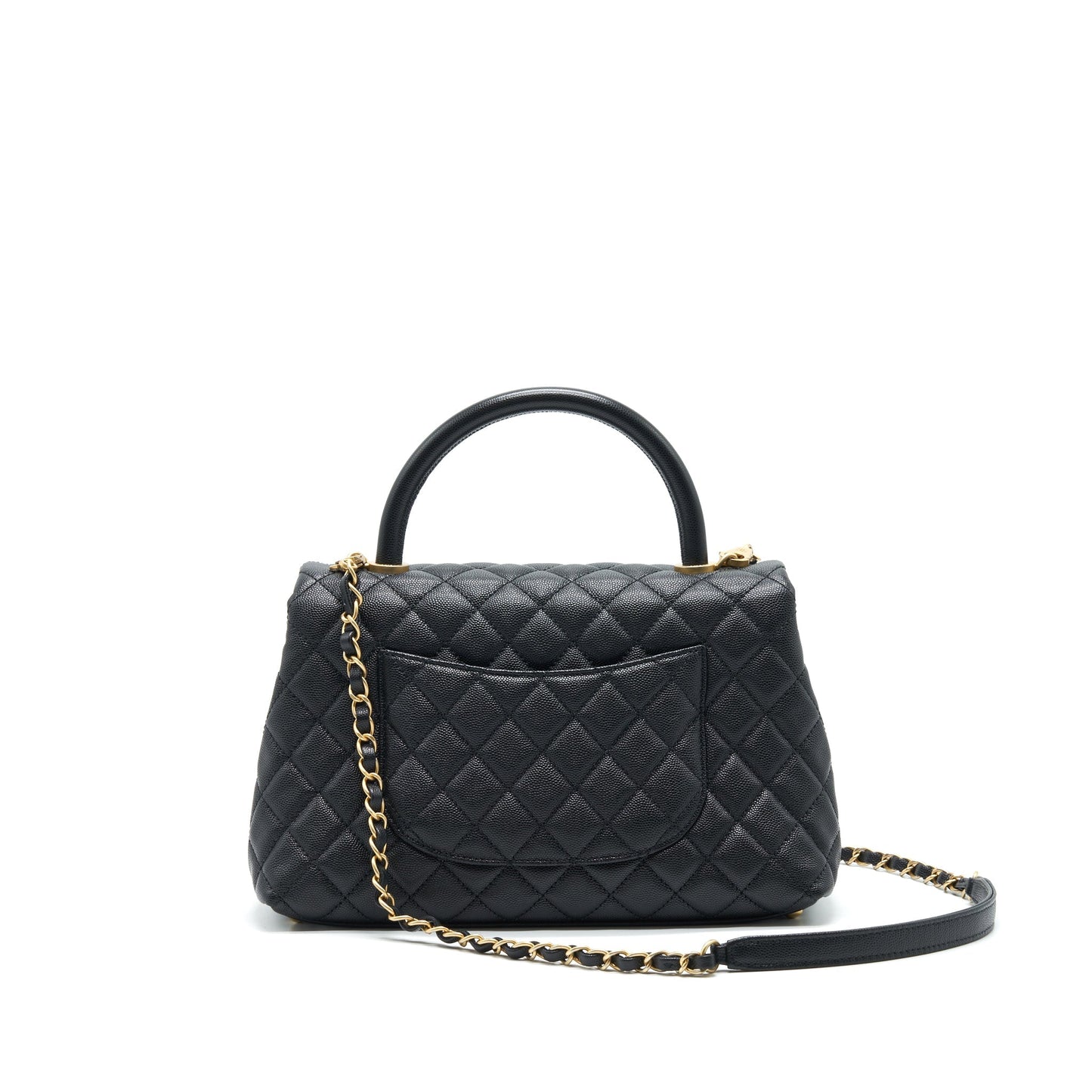 Chanel coco Handle caviar Black Handbag