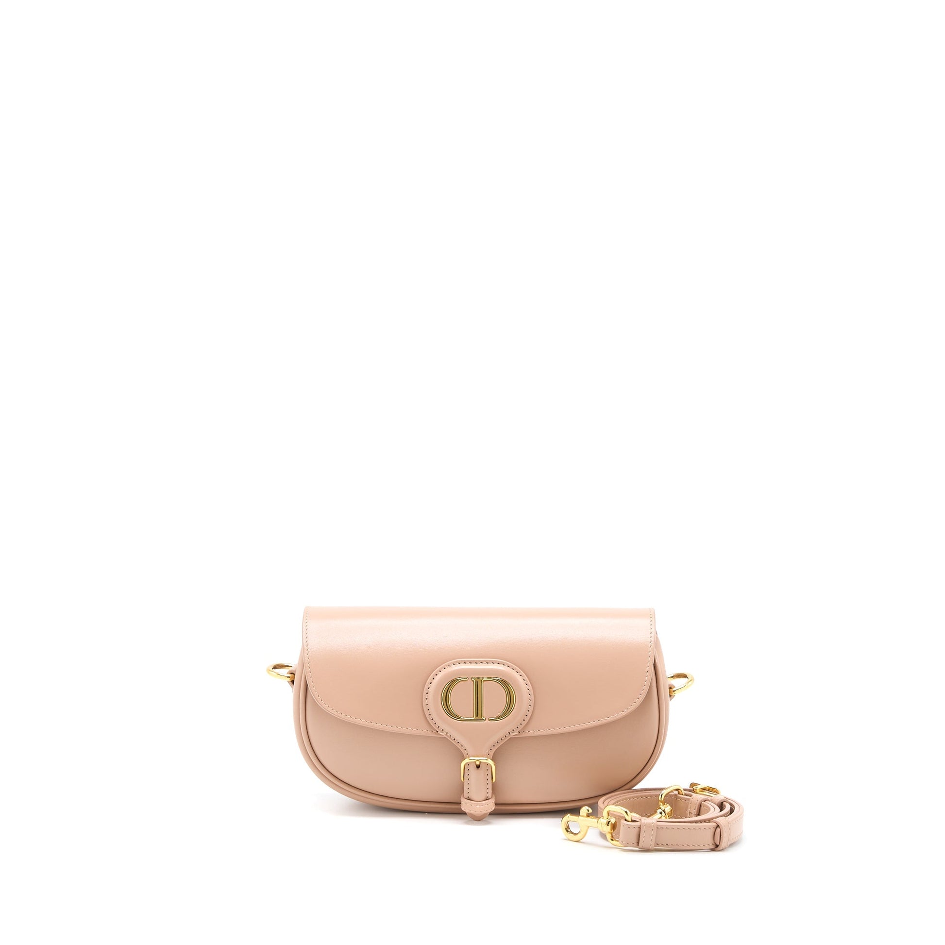 Dior Bobby East West Purse Box Calfskin Light Pink Travel Bag