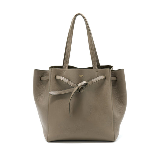 Celine Cabas Phantom Soft Grained Calfskin Grey Handbag Small Travel Bag