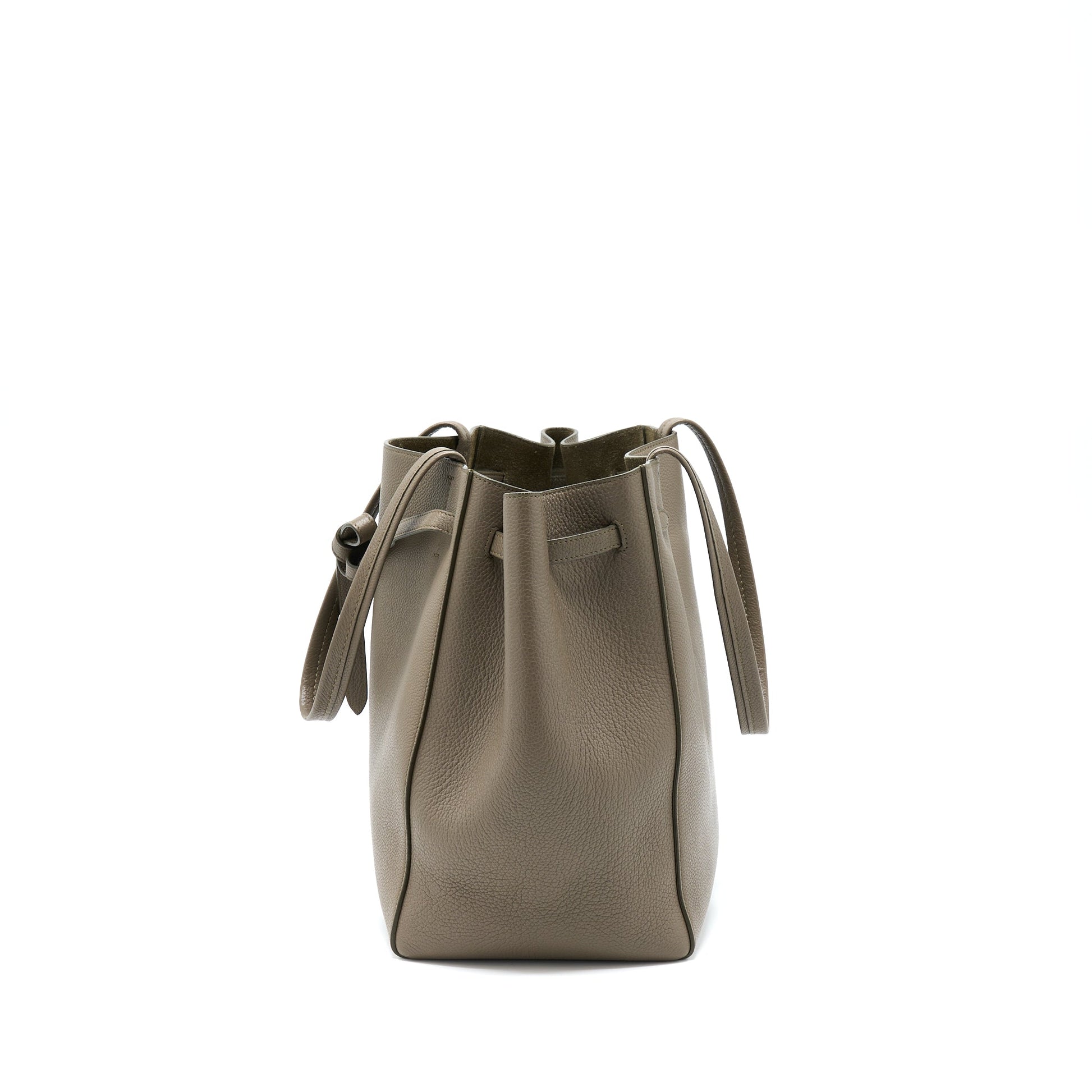 Celine Cabas Phantom Soft Grained Calfskin Grey Handbag Small Travel Bag