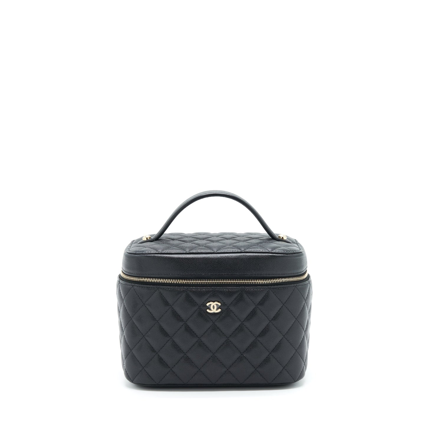 Chanel Top Handle Vanity Caviar LGHW Black Handbag Lghw 1