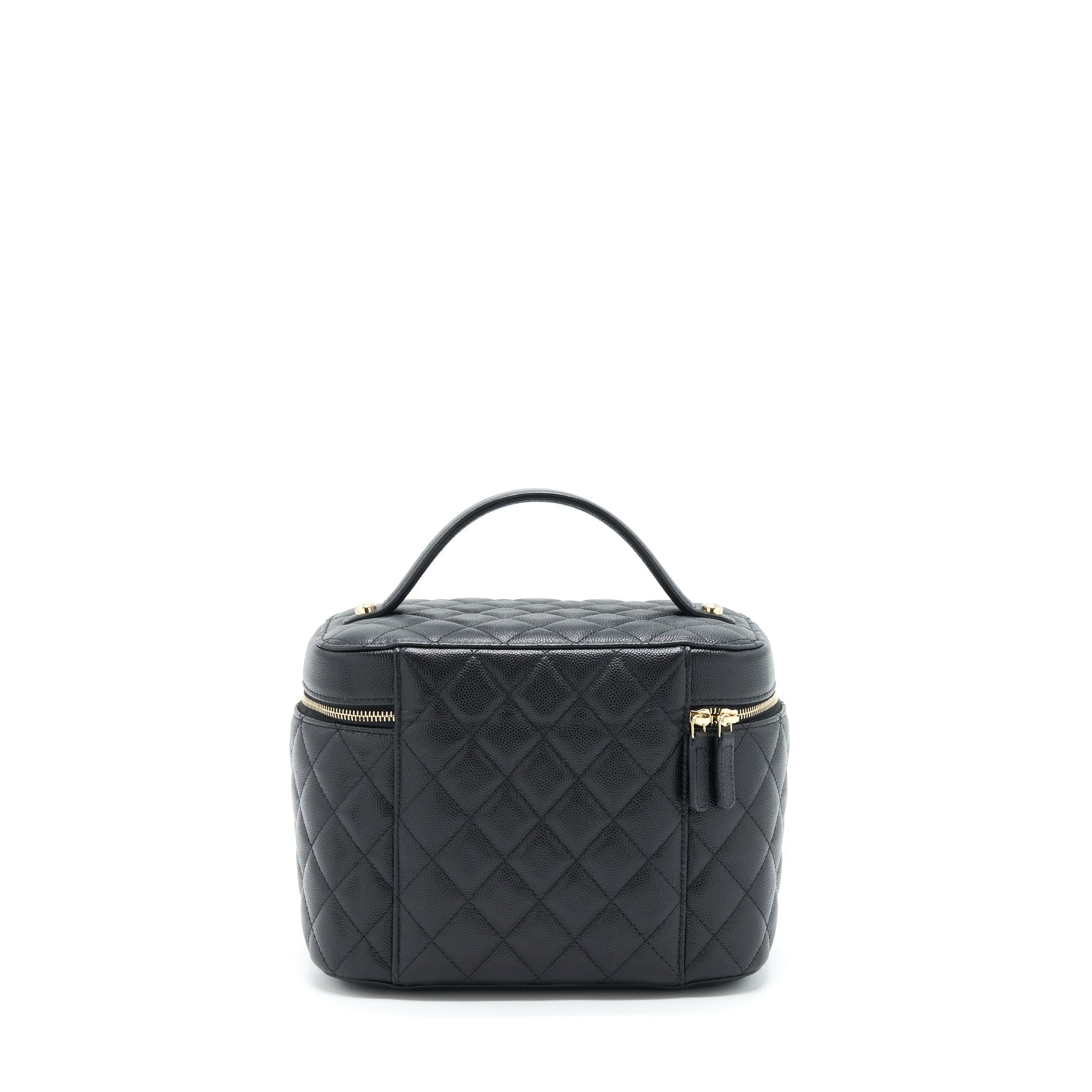 Chanel Top Handle Vanity Caviar LGHW Black Handbag Lghw 1