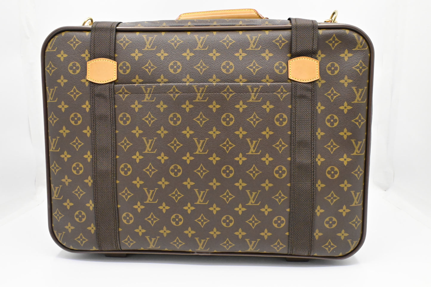 Louis Vuitton Satellite 53 Suitcase Monogram Canvas Handbag