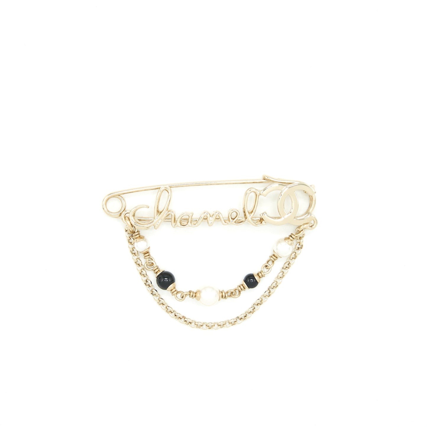 Chanel 22P Pin Letter Brooch LGHW Handbag