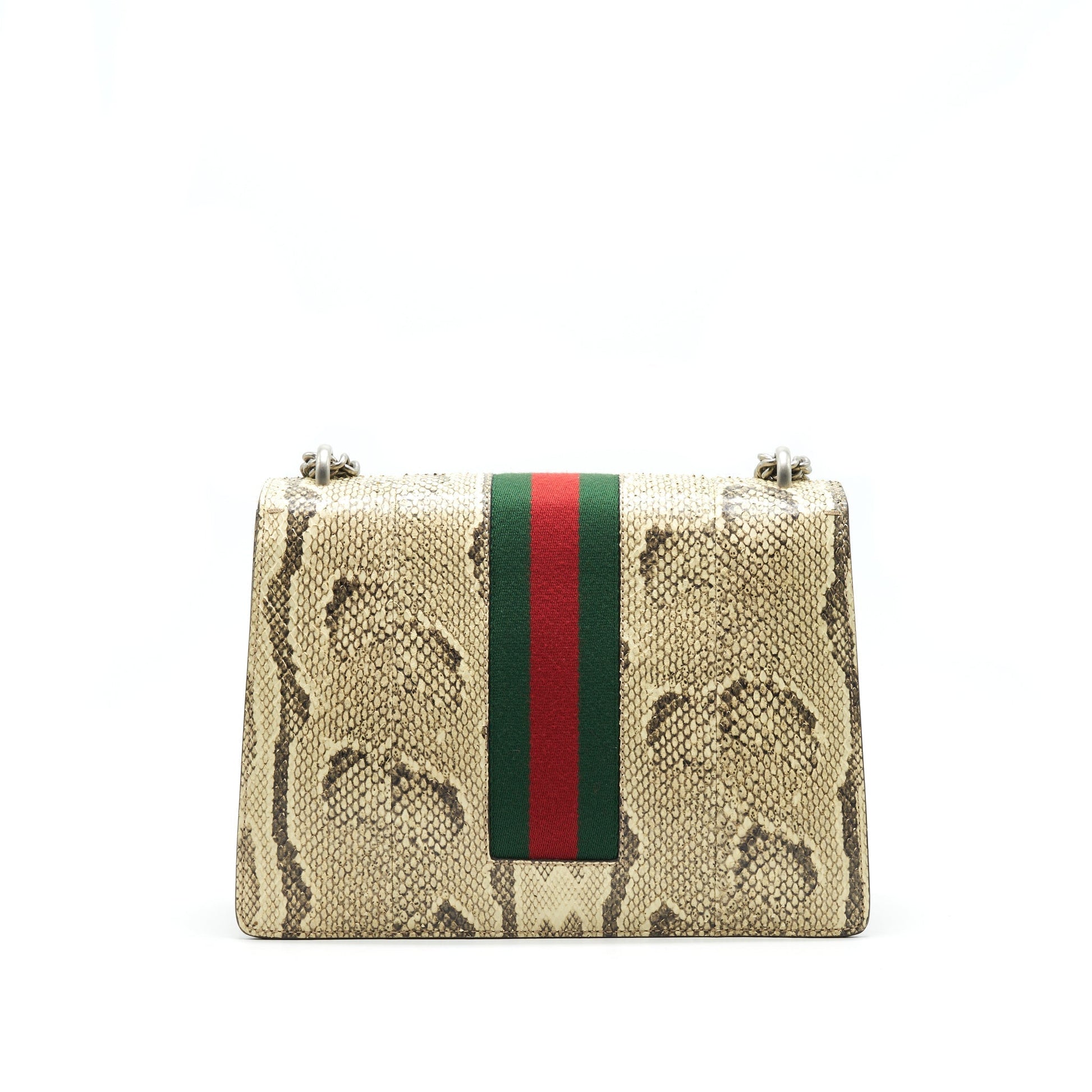 Gucci Dionysus Python Shoulder Bag In Beige Medium