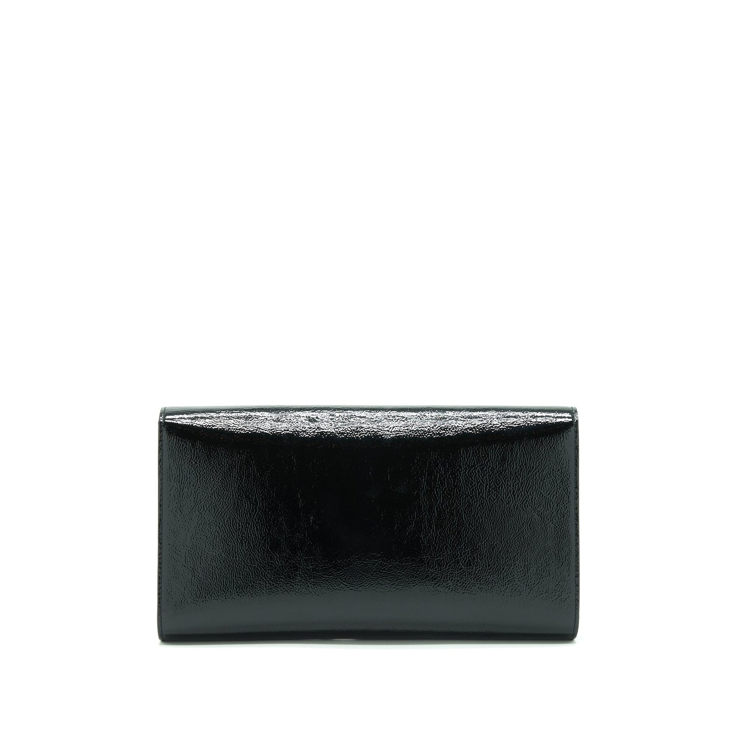 YSL Saint Laurent Clutch Patent Black Clutch Bag