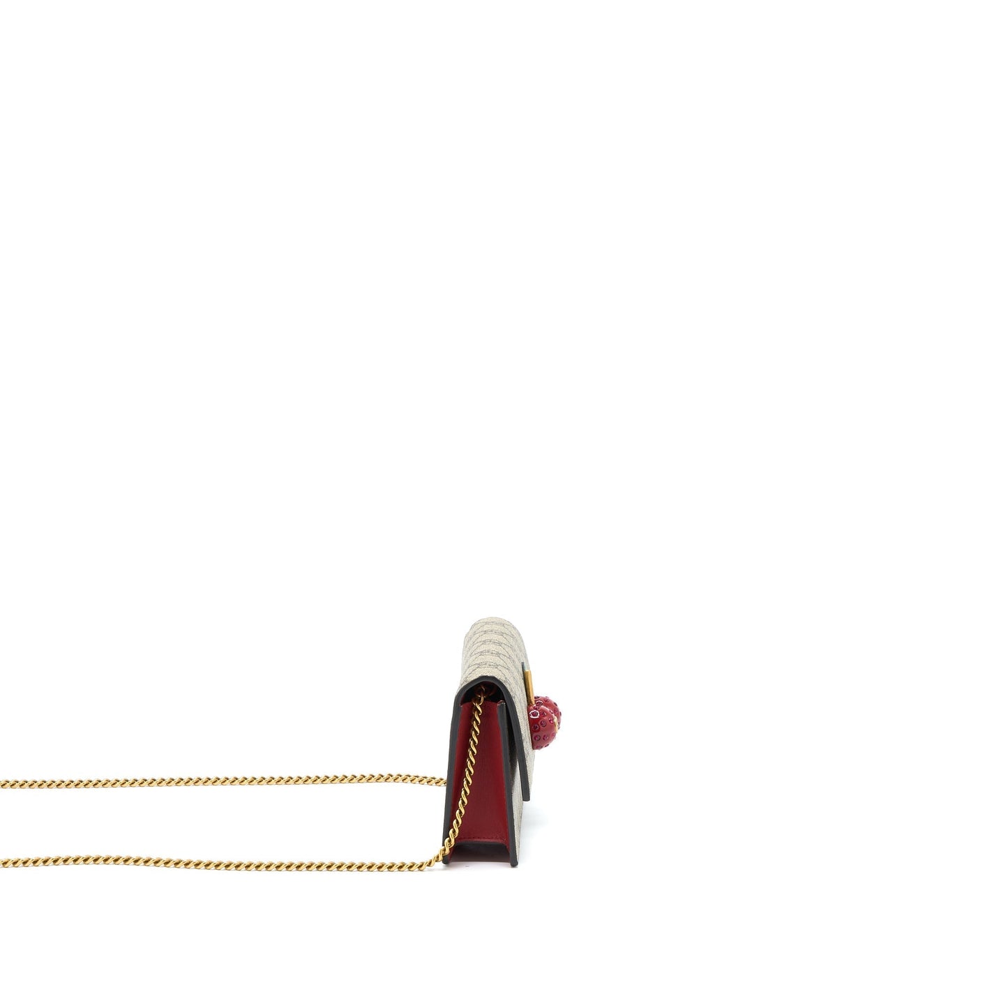 Gucci Supreme Bag Cherries Supreme Canvas Mini Travel Bag