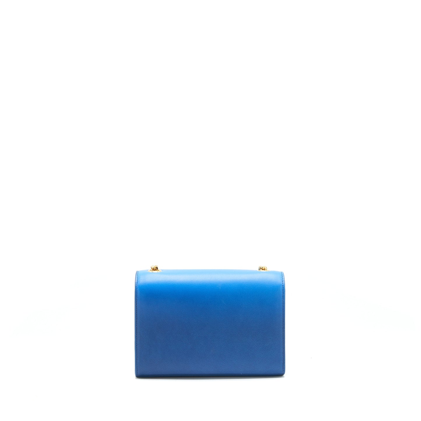 YSL Saint Laurent Saint Laurent Kate Chain Purse Travel Bag Blue Green