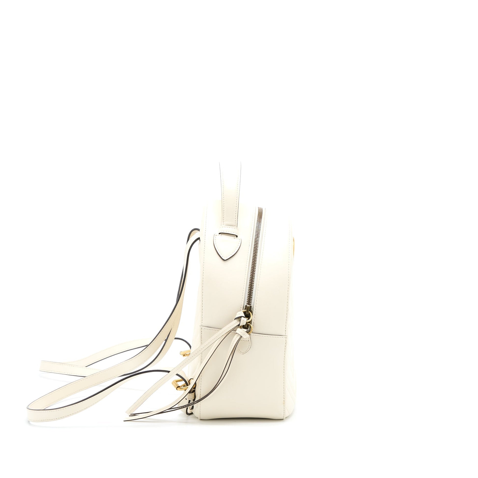 Gucci Marmont Backpack Calfskin White