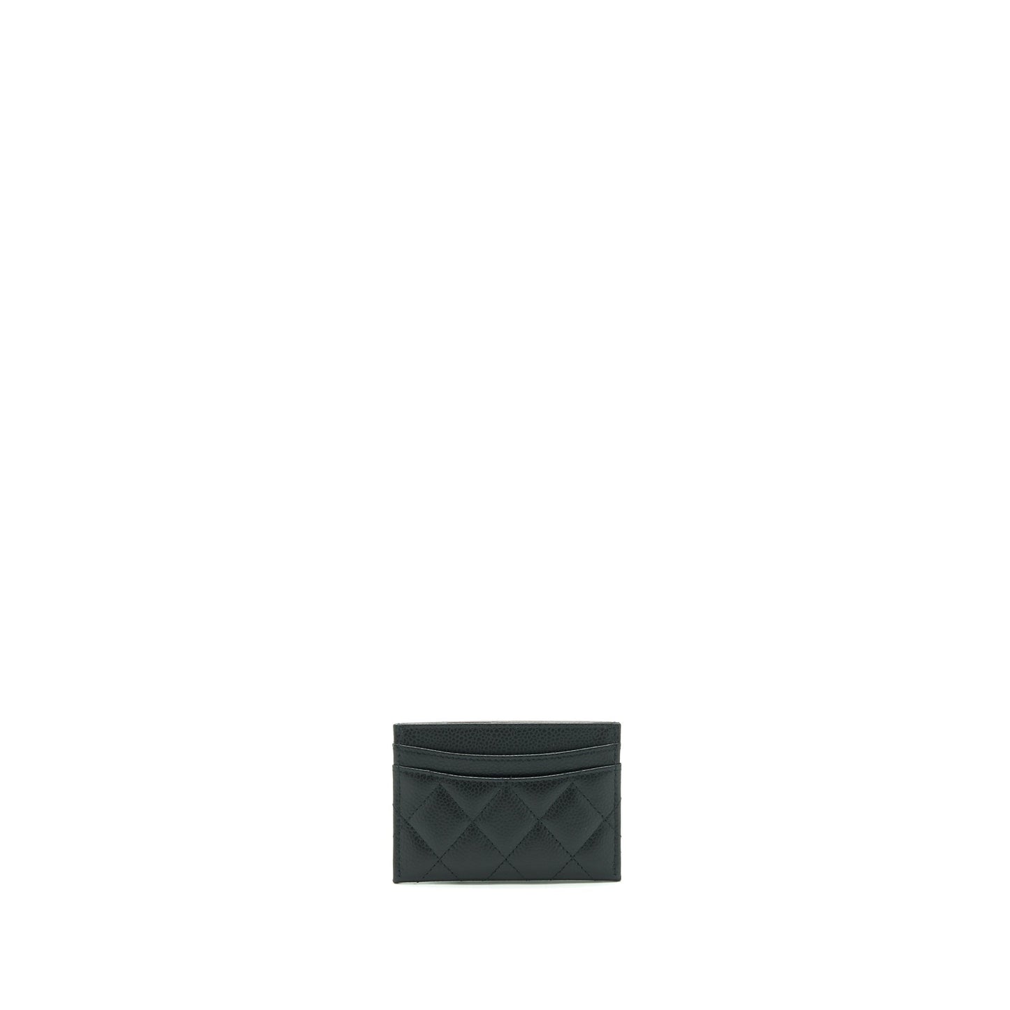 Chanel Classic Card Holder Caviar GHW Black Wallet Case Ghw 1