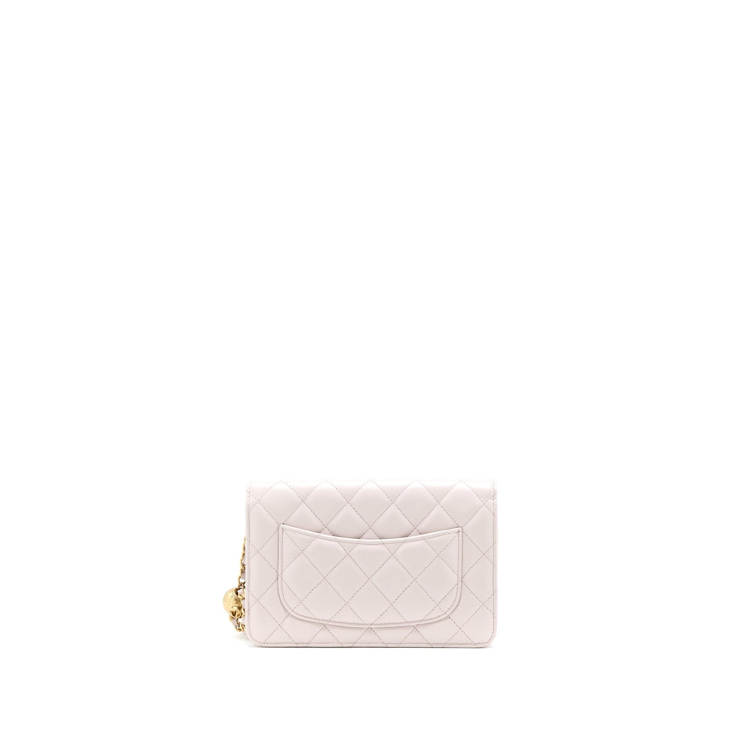 Chanel Pearl Crush on Lambskin Lialic Light Wallet Case