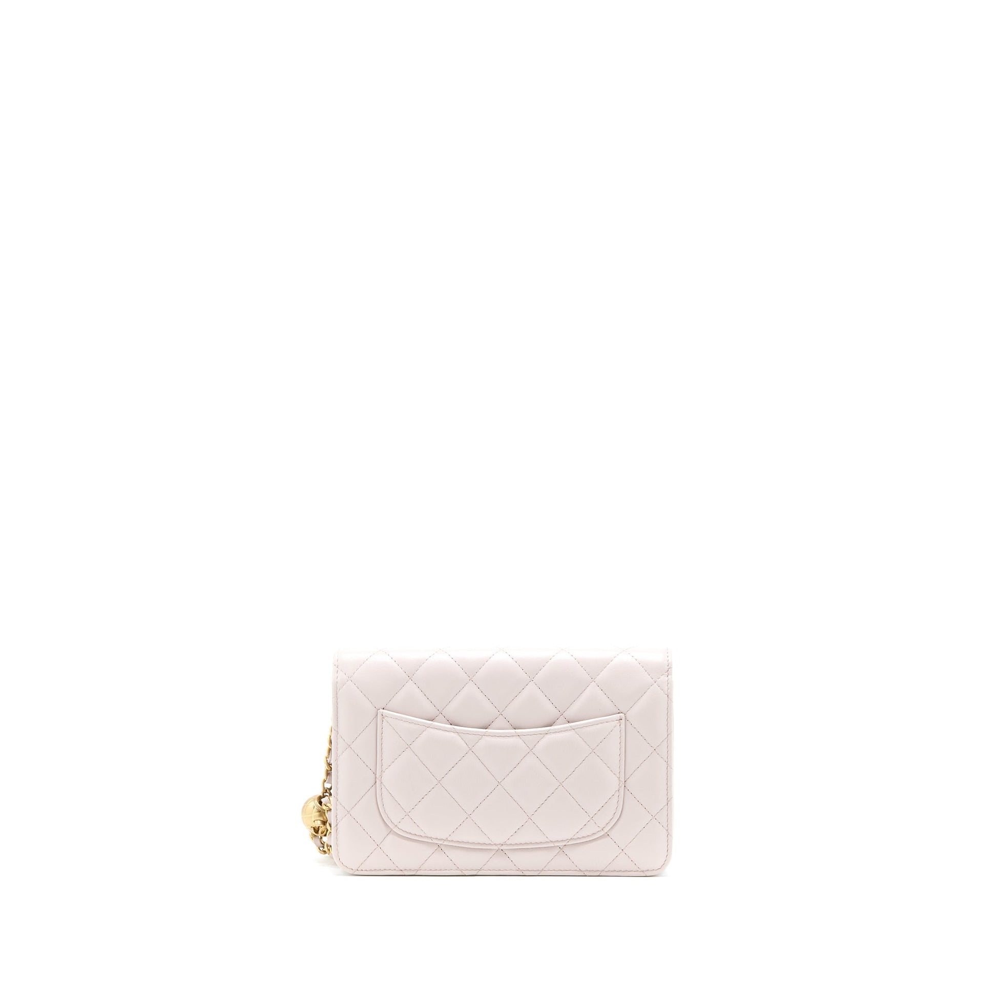 Chanel Pearl Crush on Lambskin Lialic Light Wallet Case