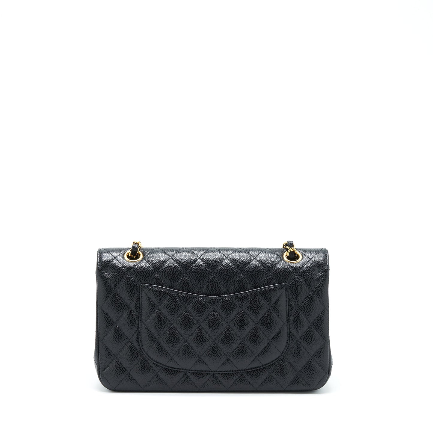 Chanel Classic Double Flap Caviar GHW Black Shoulder Bag