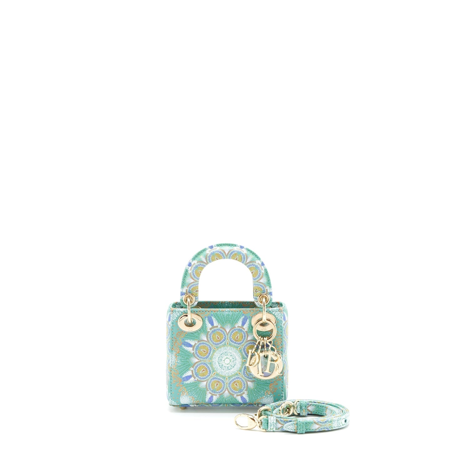 Dior Micro (Super ) Lady Limited Handbag Green Mini Travel Bag