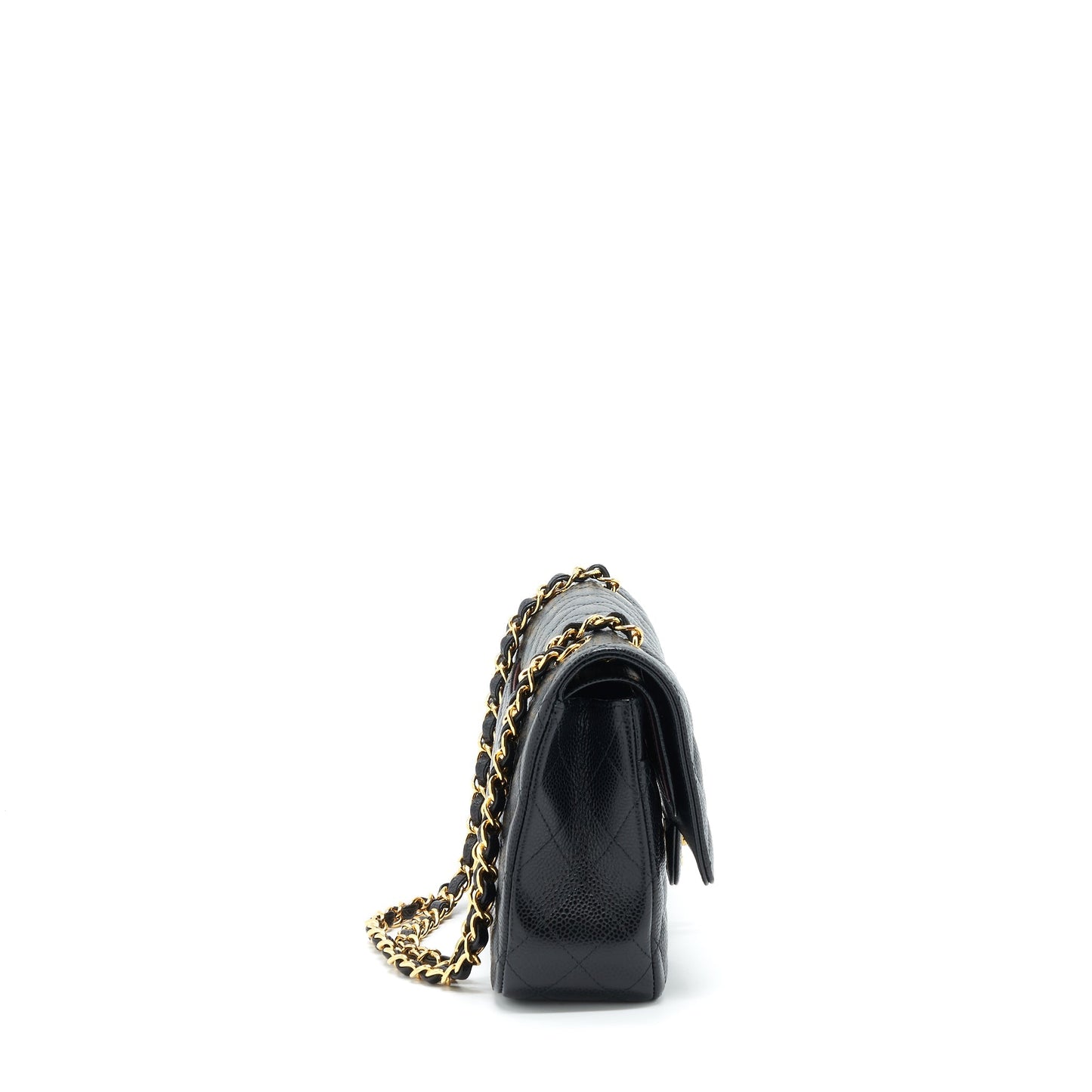 Chanel Classic Double Flap Caviar GHW Black Shoulder Bag
