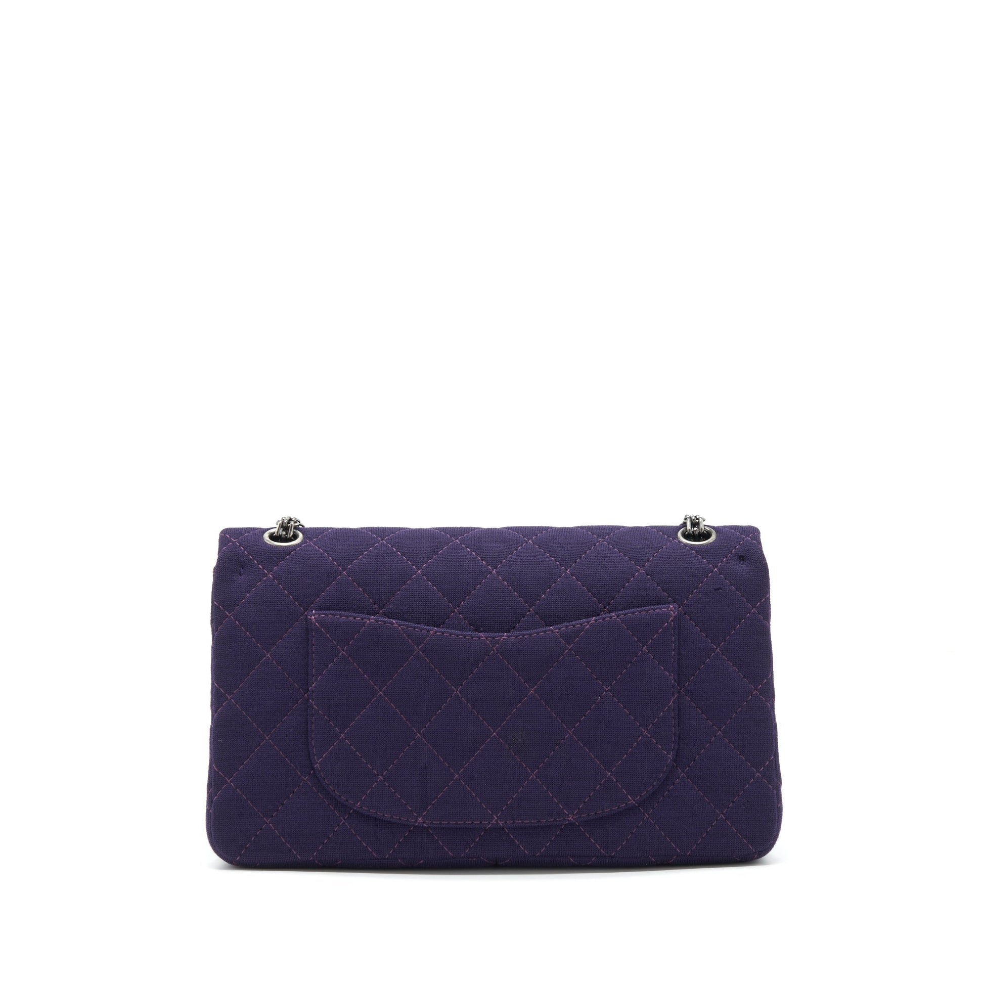 Chanel 2.55 Reissue 226 Double Flap Fabric Shoulder Bag