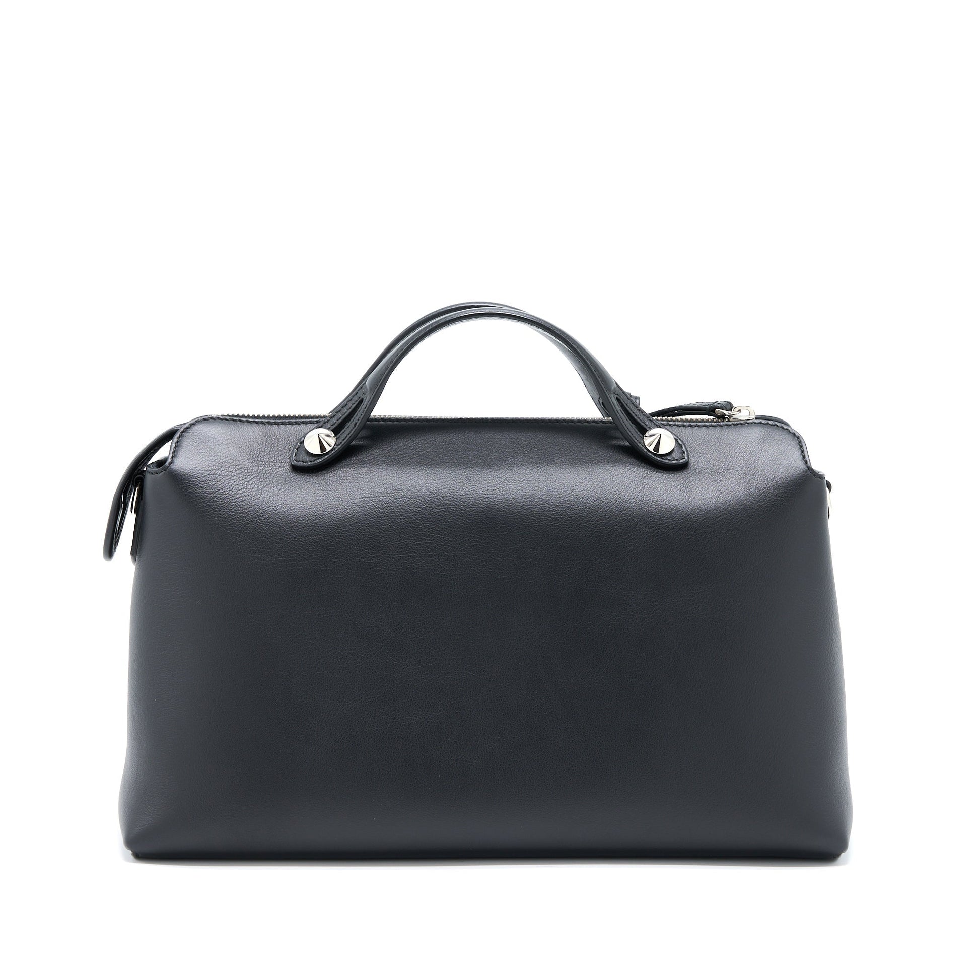 Fendi By The Way Purse Calfskin Black Travel Bag