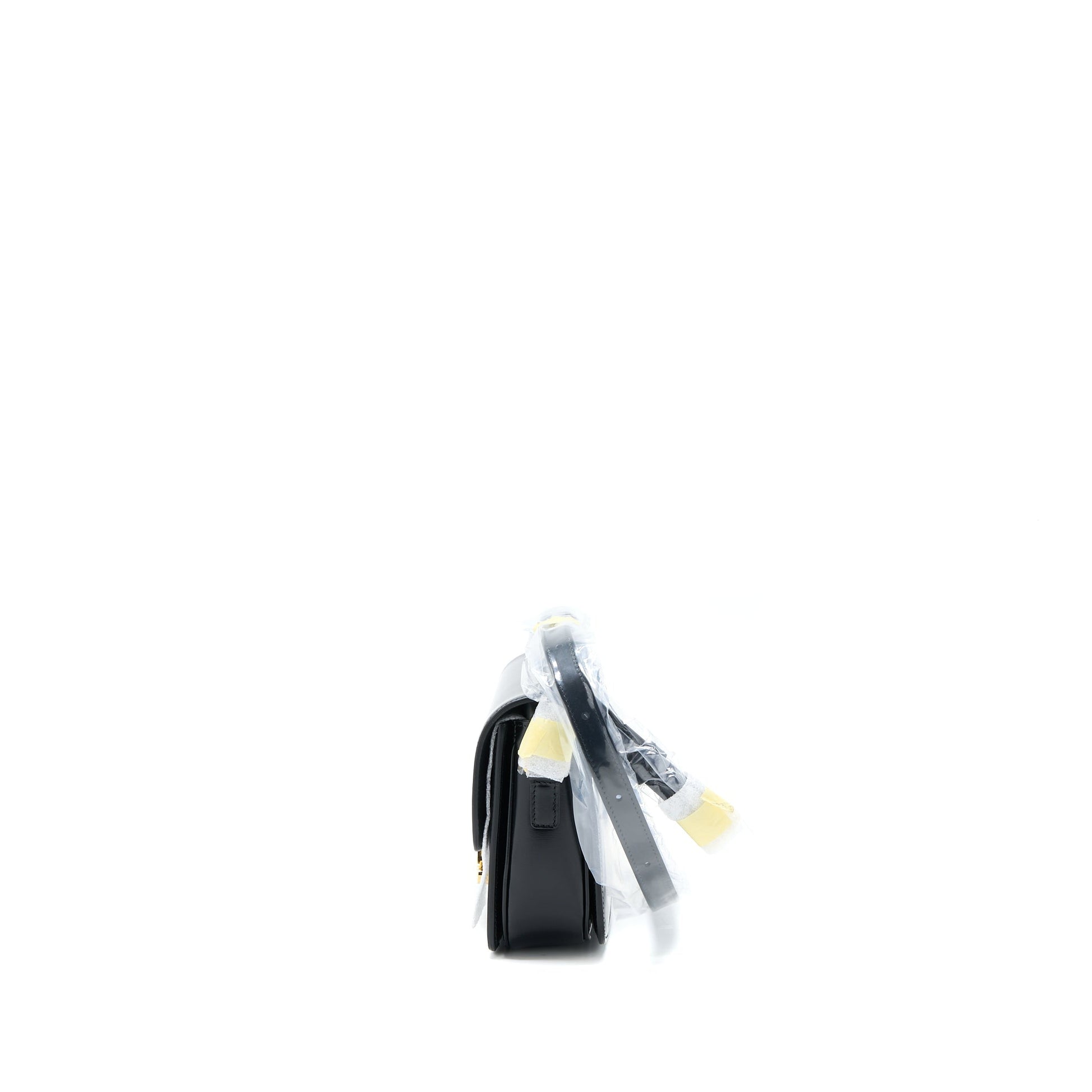 Celine Teen Triomphe Purse Calfskin Handbag Black Mini Travel Bag