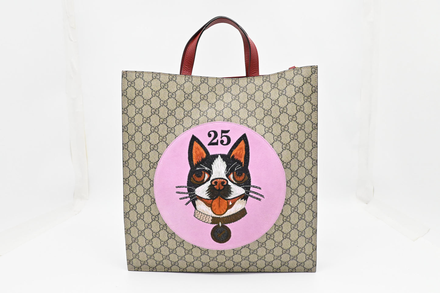 Gucci Bosco Tote In Supreme Canvas Tote Bag