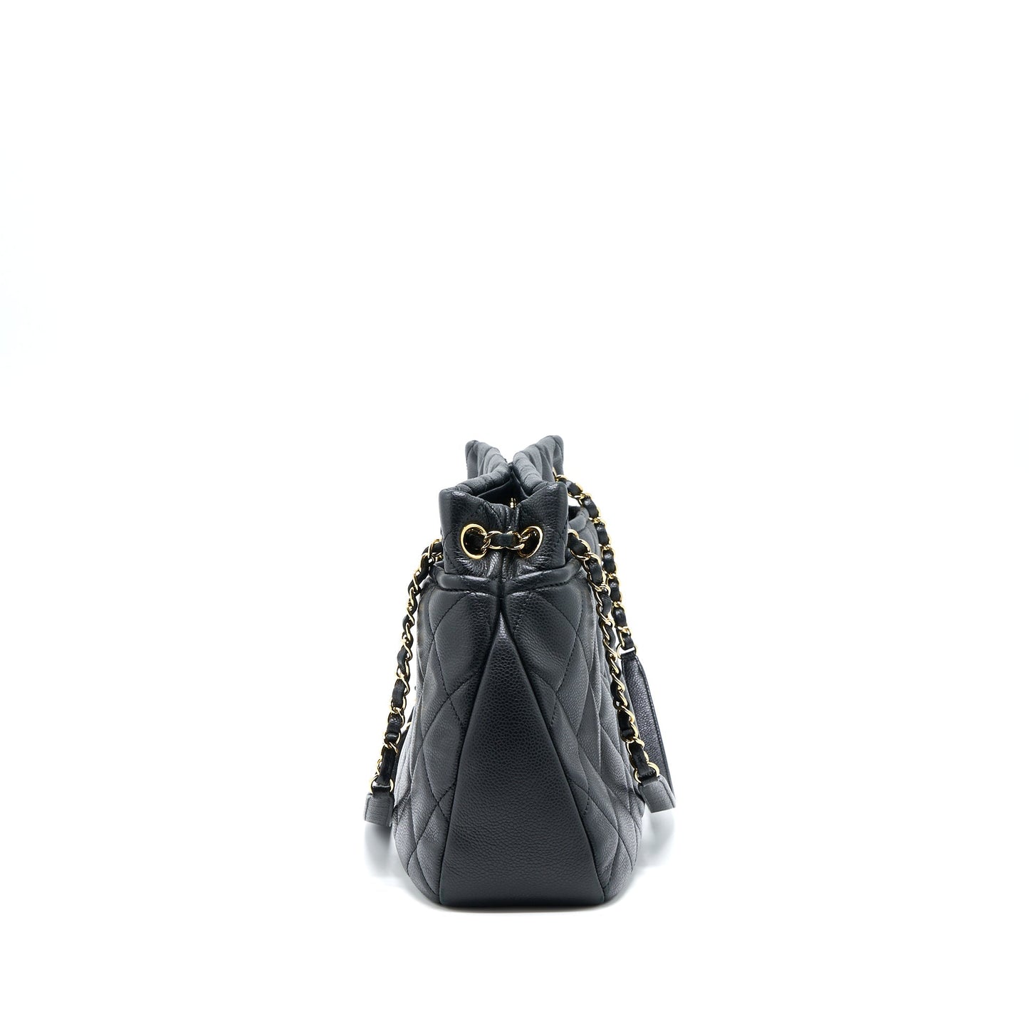 Chanel Matelasse Caviar GHW Black Tote Bag