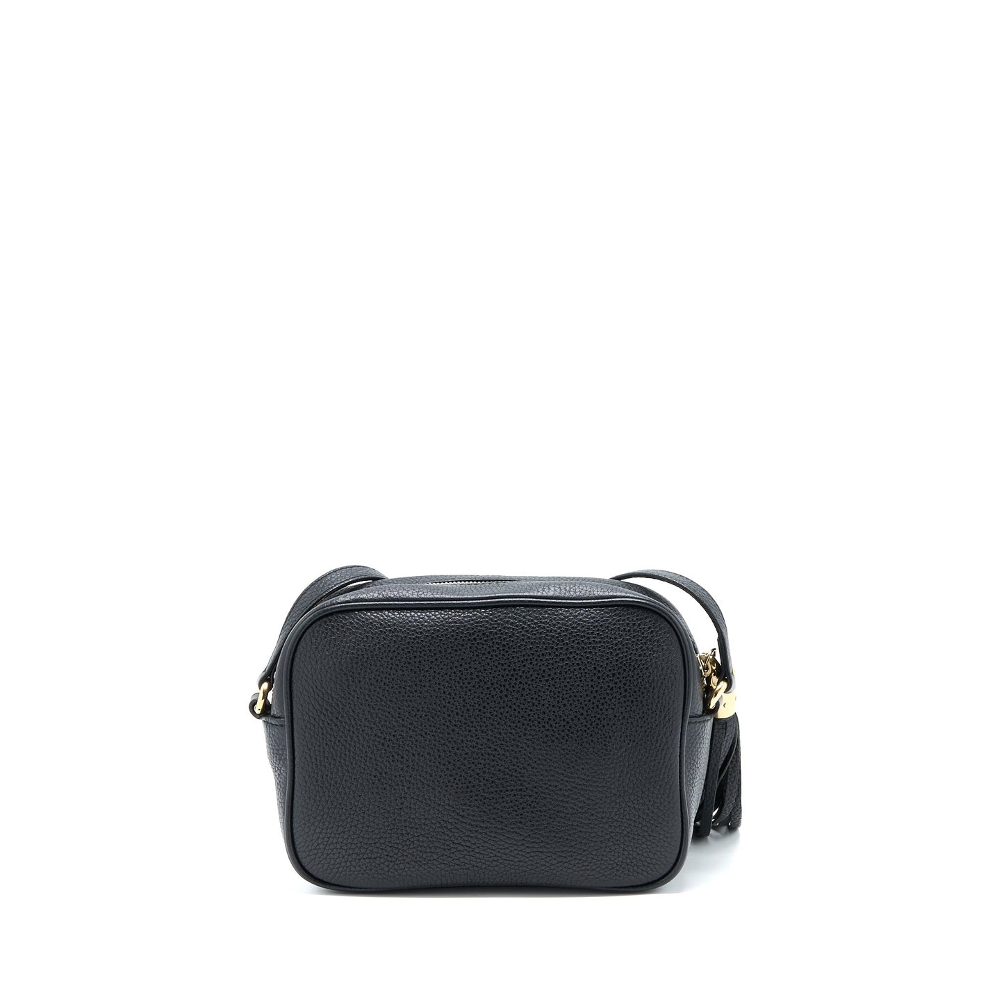 Gucci Soho Disco Camera Bag Calfskin Black Travel Bag With Lghw