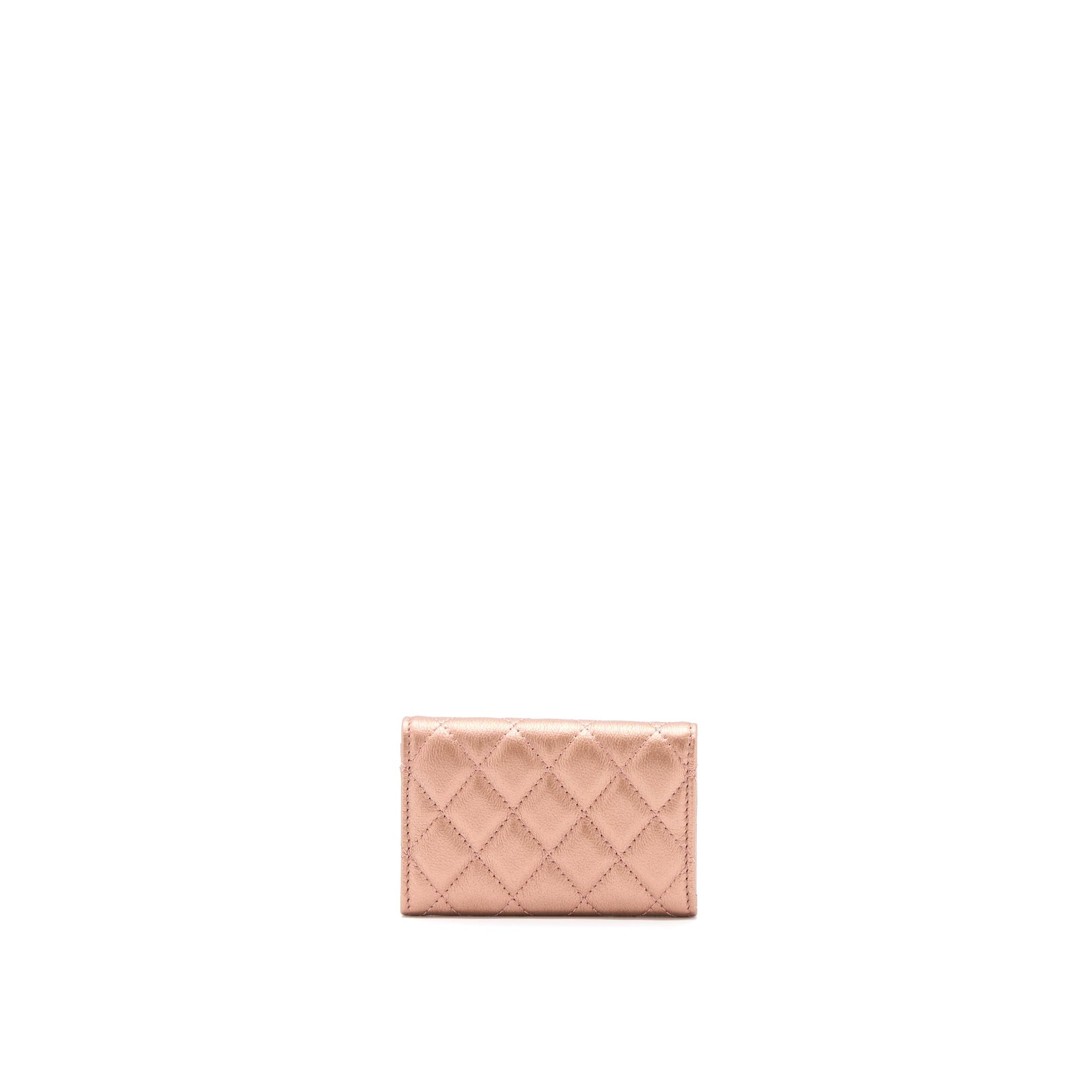 Chanel 2.55 Reissue Flap Card Holder Gold Wallet Case