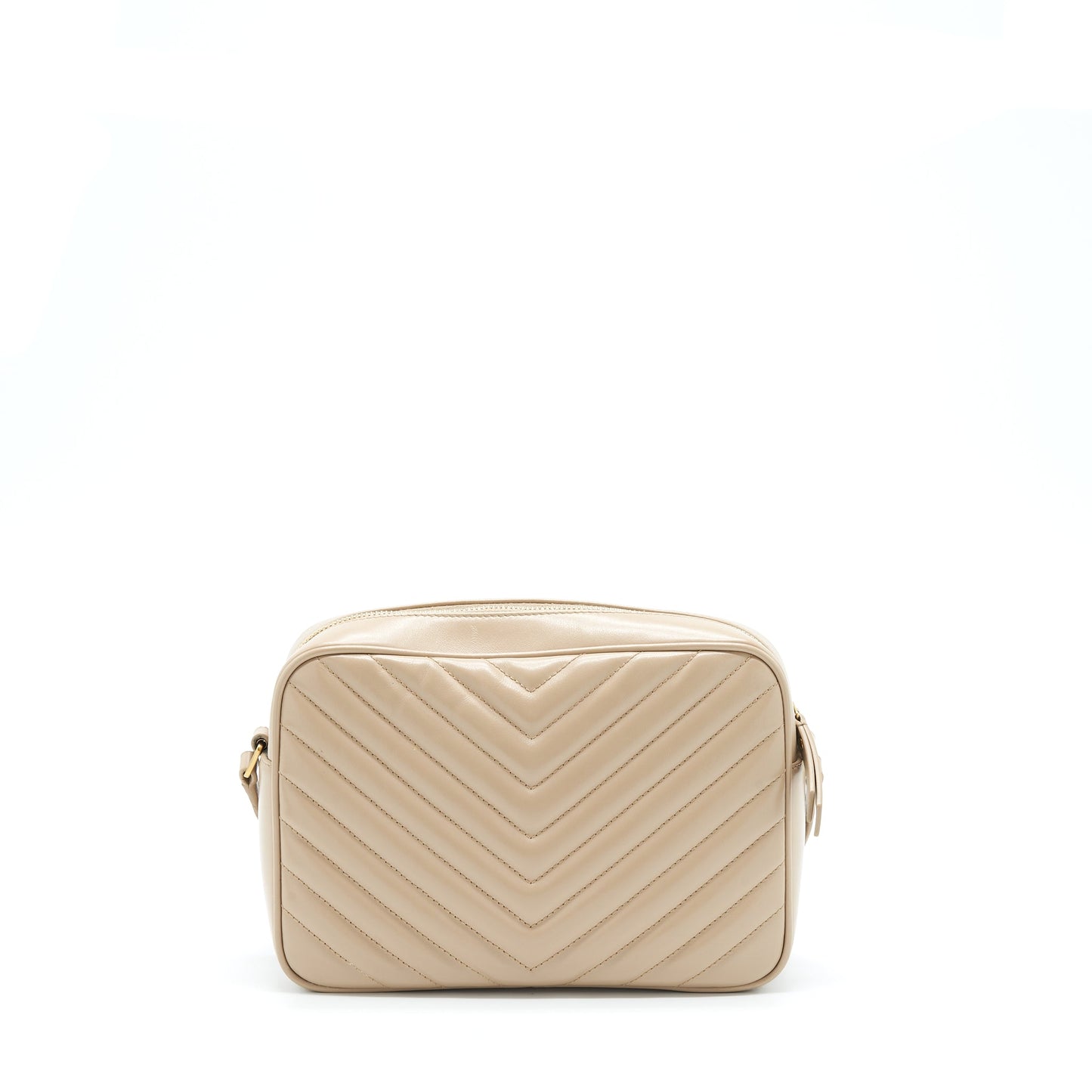 YSL Saint Laurent Saint Laurent Lou Camera Purse Calfskin Dark Beige Travel Bag