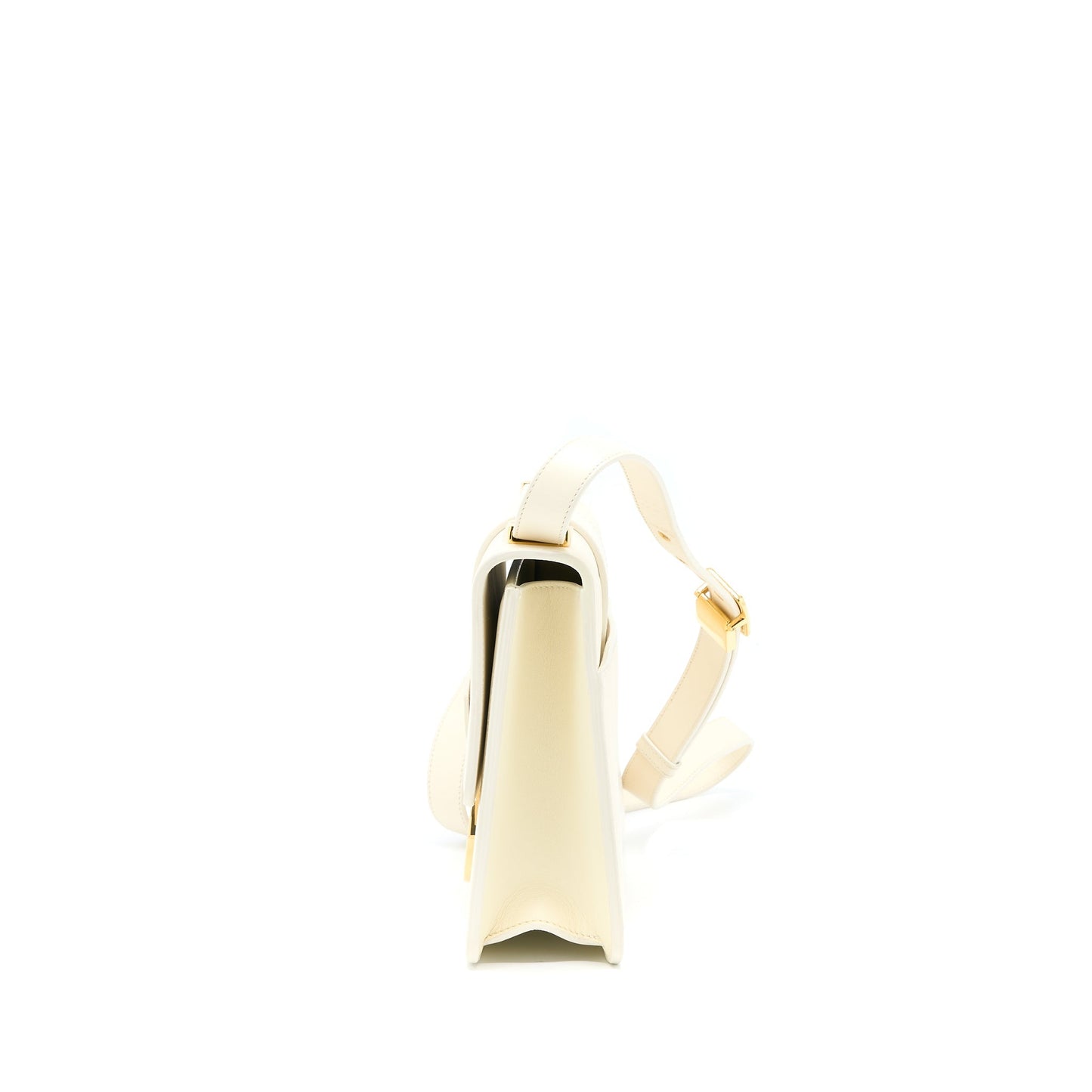Dior Montaigne Purse Handbag White Medium Travel Bag