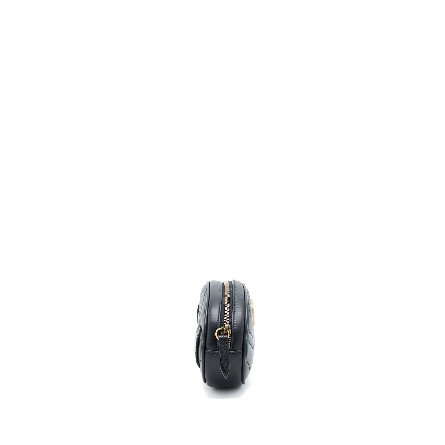 Gucci Marmont Round Belt Bag Black Accessory