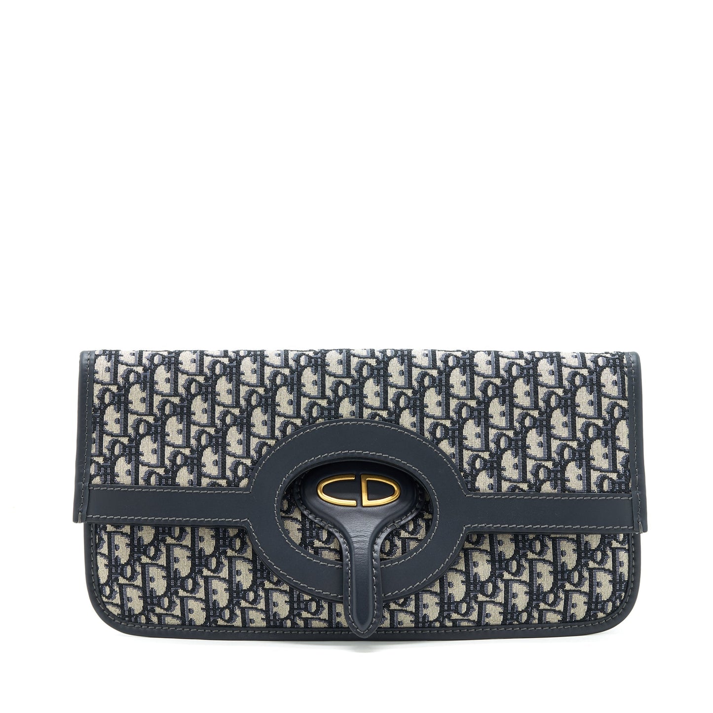 Dior Folder Clutch Oblique Handbag Canvas Clutch Bag