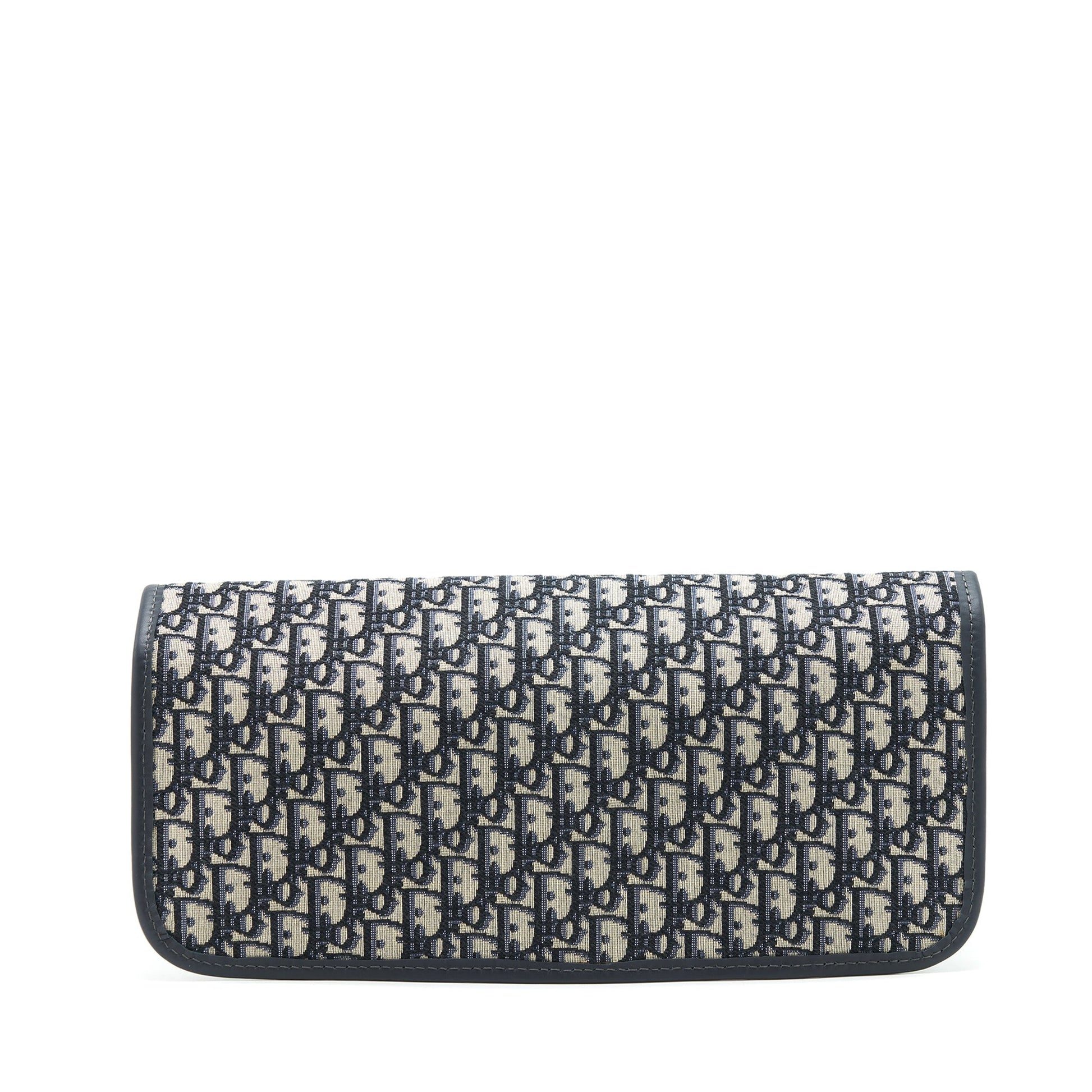 Dior Folder Clutch Oblique Handbag Canvas Clutch Bag