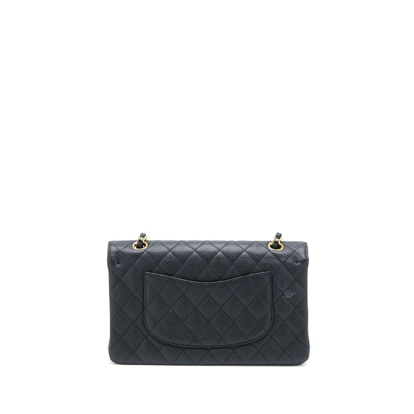 Chanel Classic Double Flap Caviar GHW Black Shoulder Bag Ghw 5