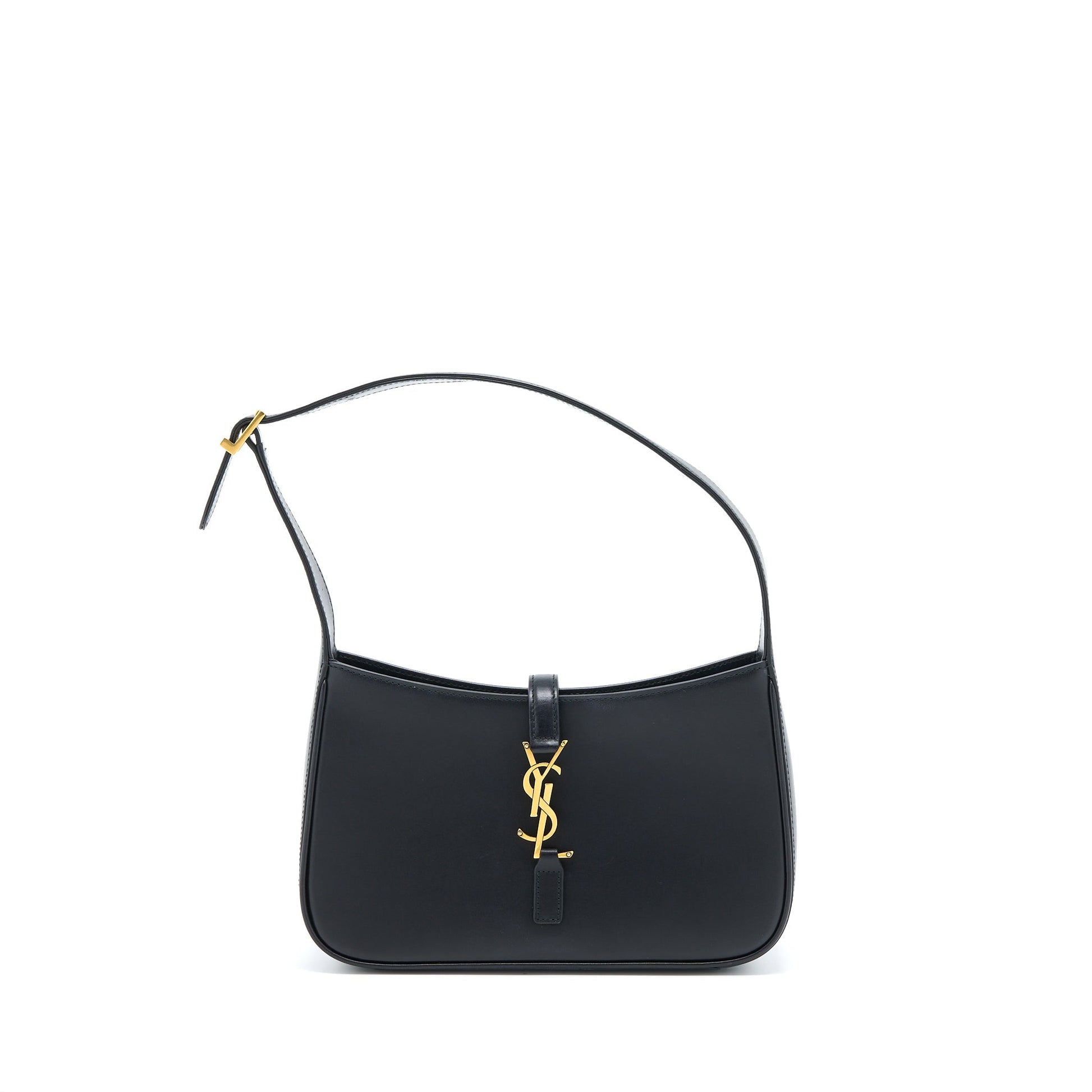 YSL Saint Laurent Saint Laurent Le Smooth Calfskin Brushed Travel Black Travel Bag