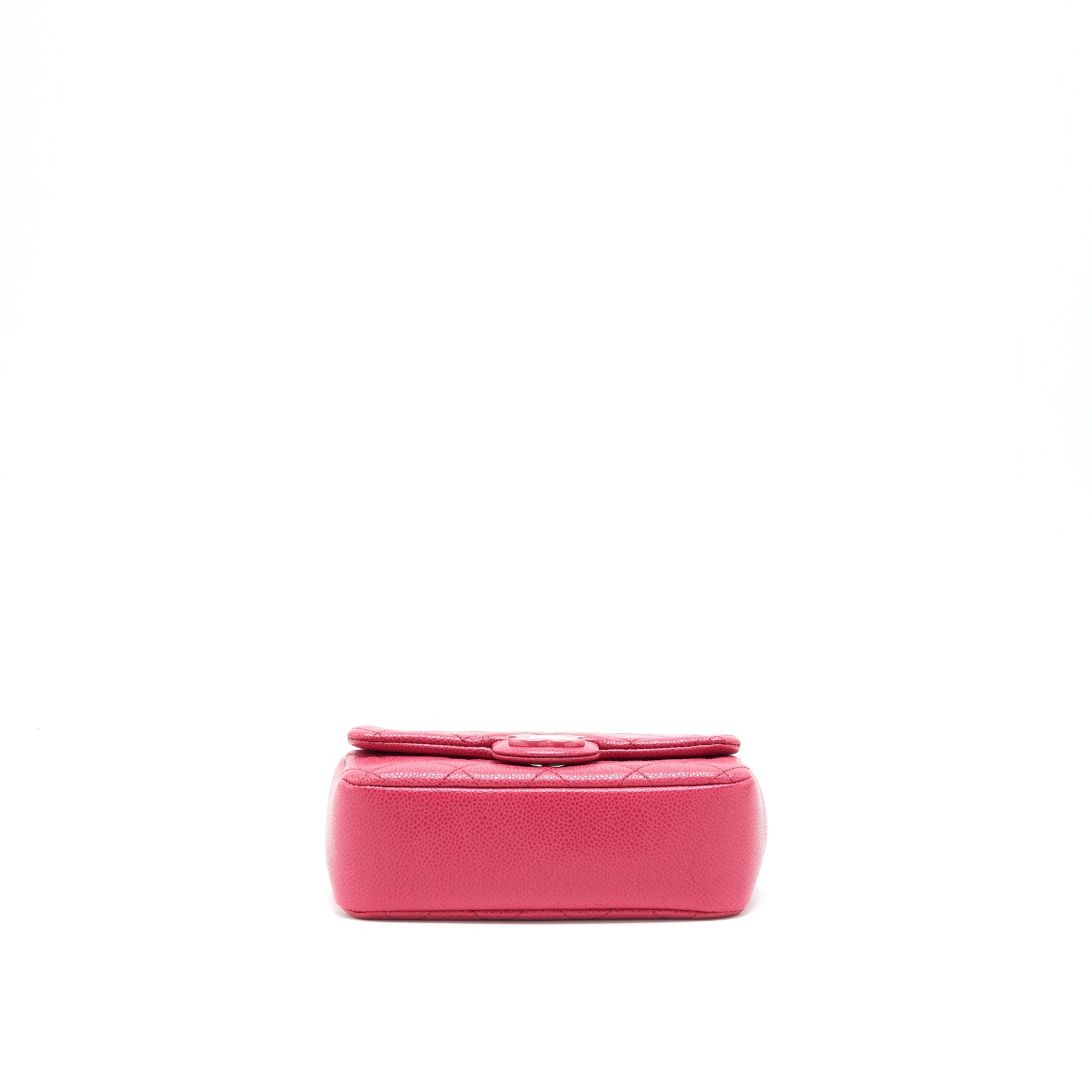 Chanel Square Caviar Hardware Pink Mini Bag