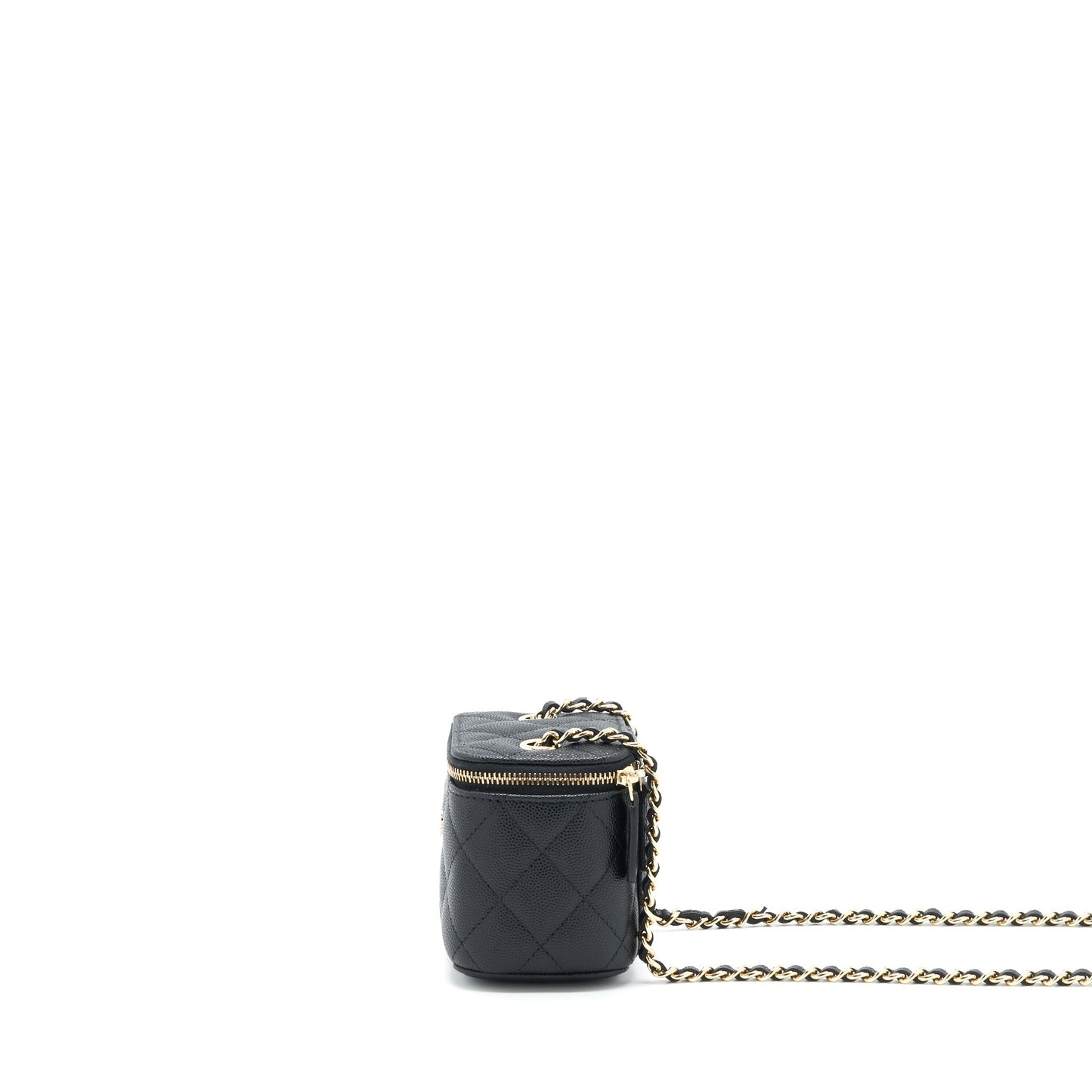 Chanel Vanity Caviar LGHW Black Mini Bag Lghw 1
