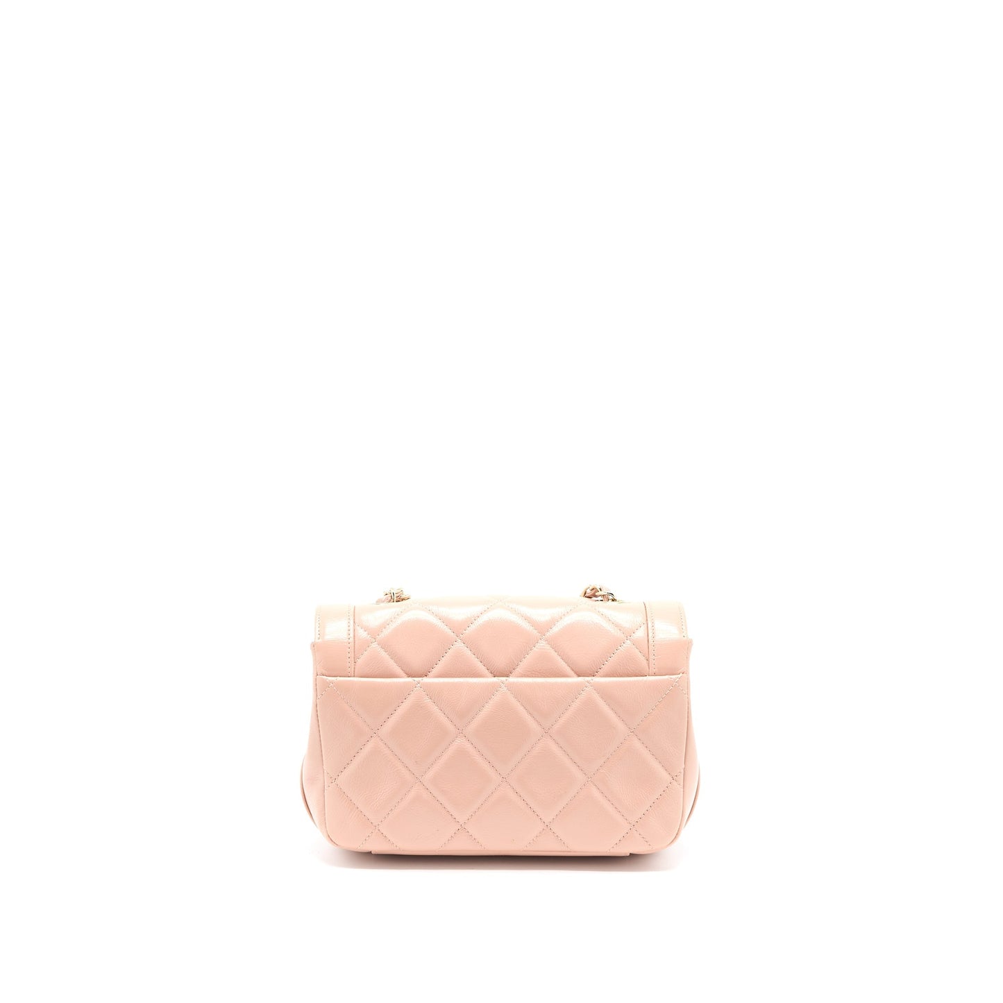 Chanel Seasonal Flap Aged Calfskin LGHW Pink Shoulder Bag