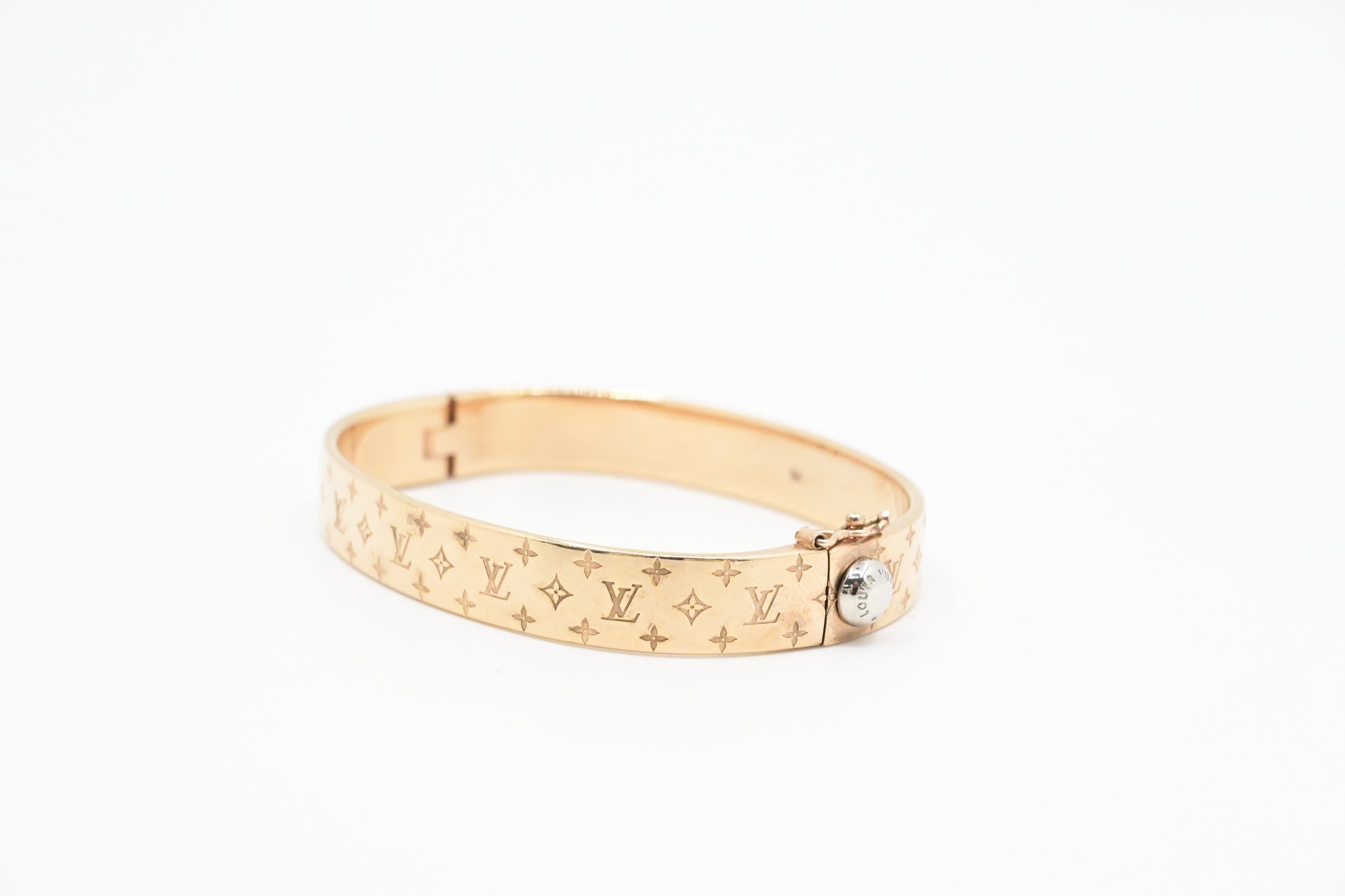 Louis Vuitton Nanogram Cuff Handbag